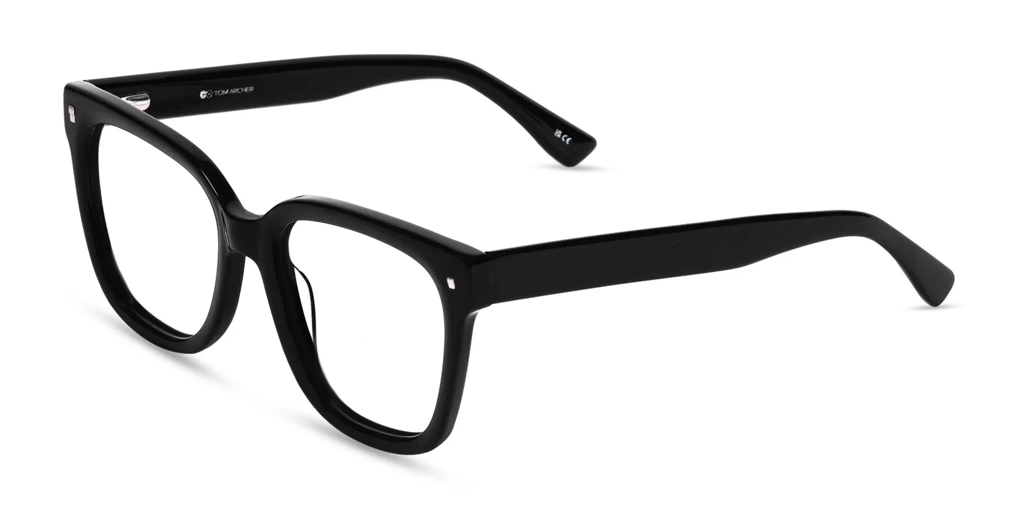 Black Square Reading Glasses-3
