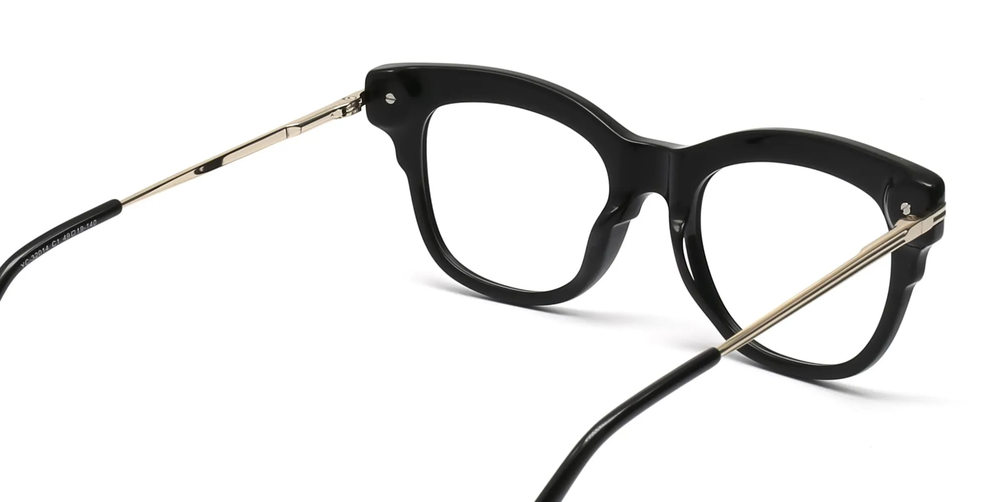 black cat eye glasses women-2