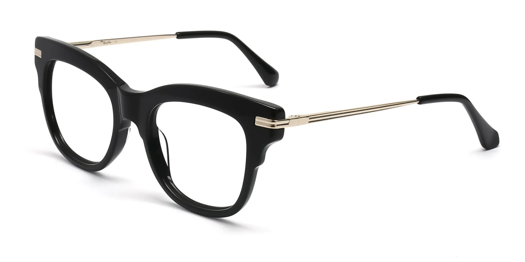 black cat eye glasses women-2