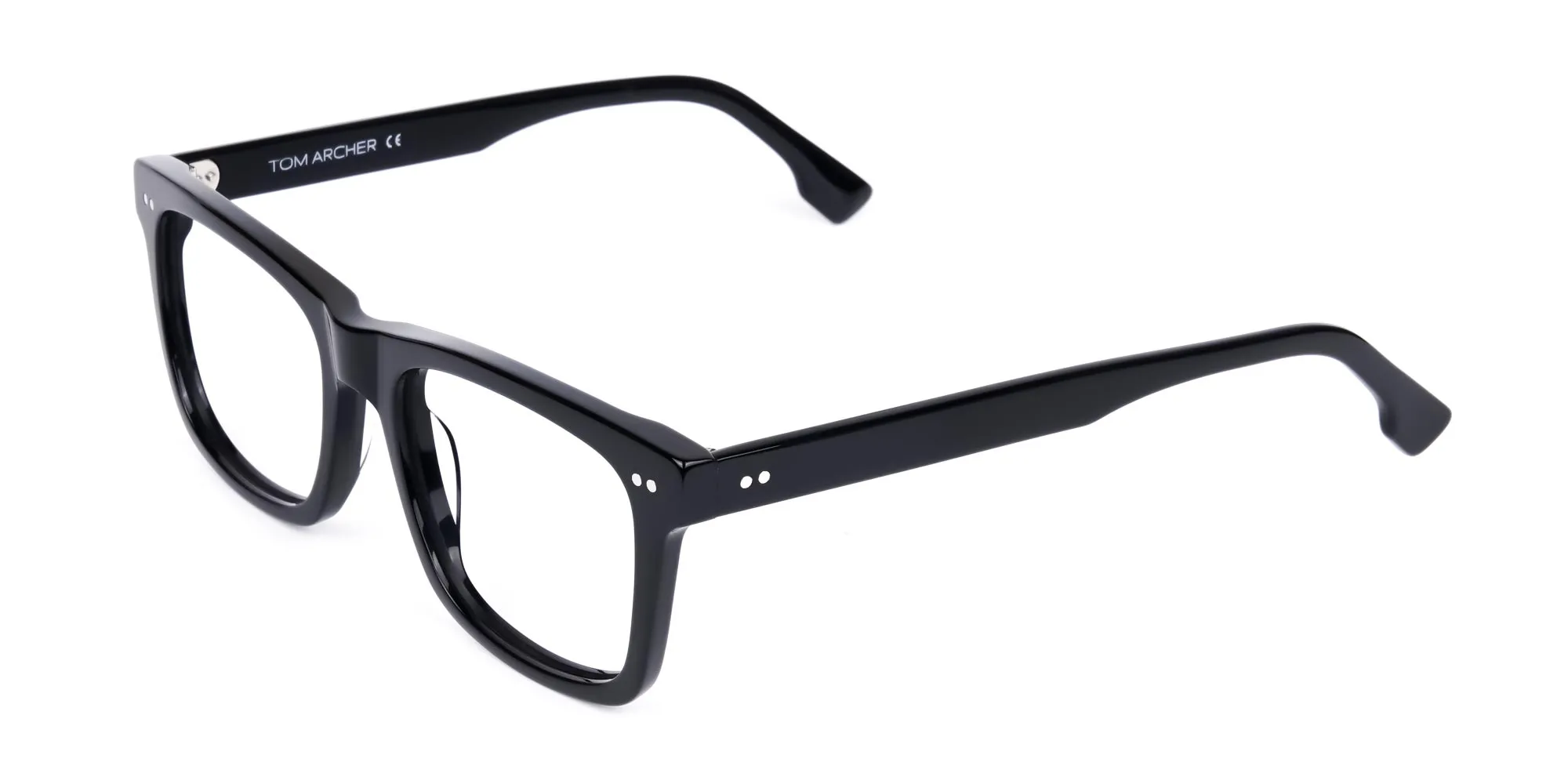 Black Square Glasses Frame-2