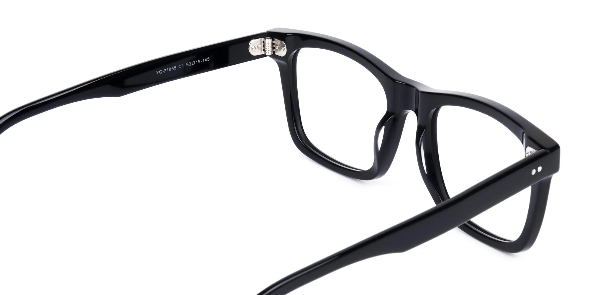 Black Square Glasses Frame-2