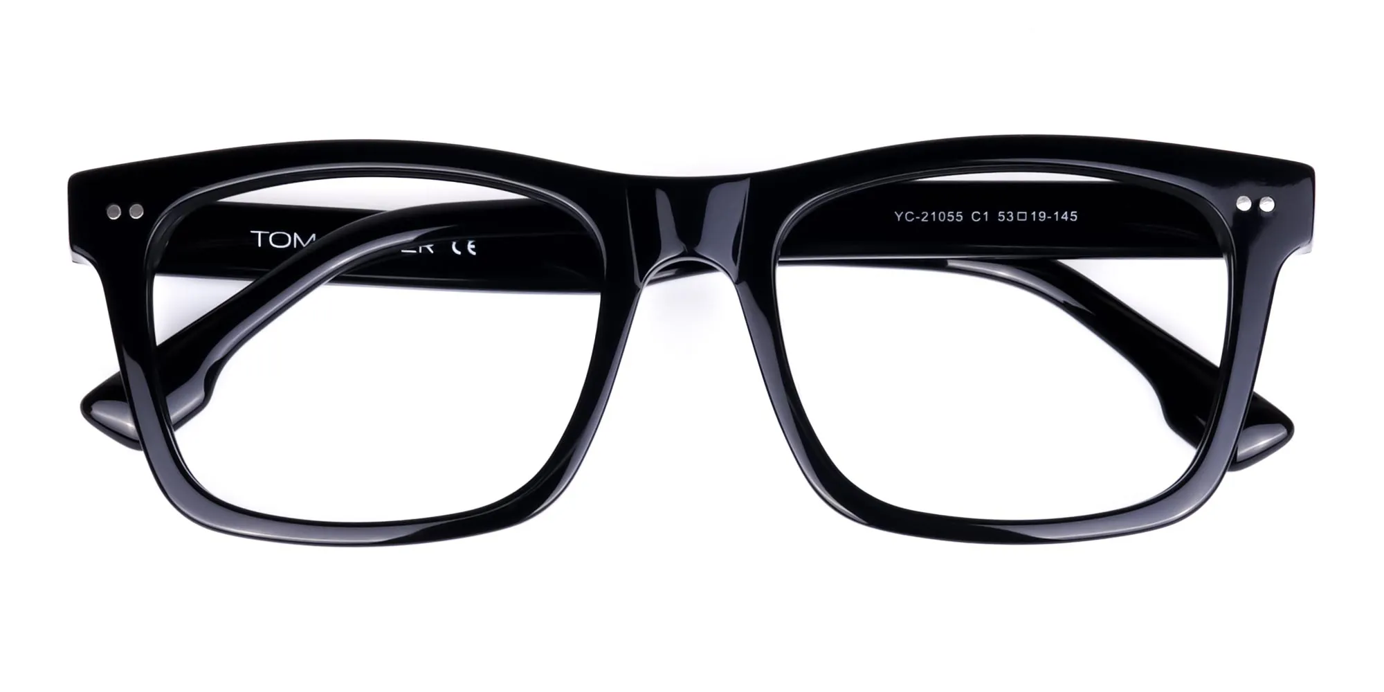 Black Square Glasses Frame-2