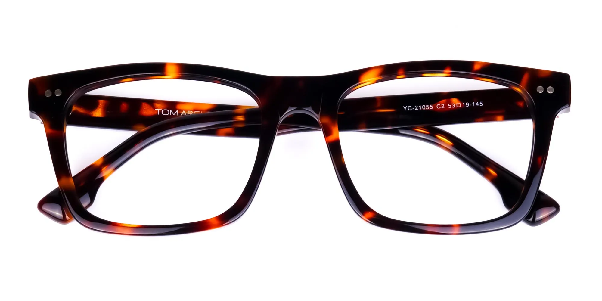 Tortoise and Brown Square Glasses-2
