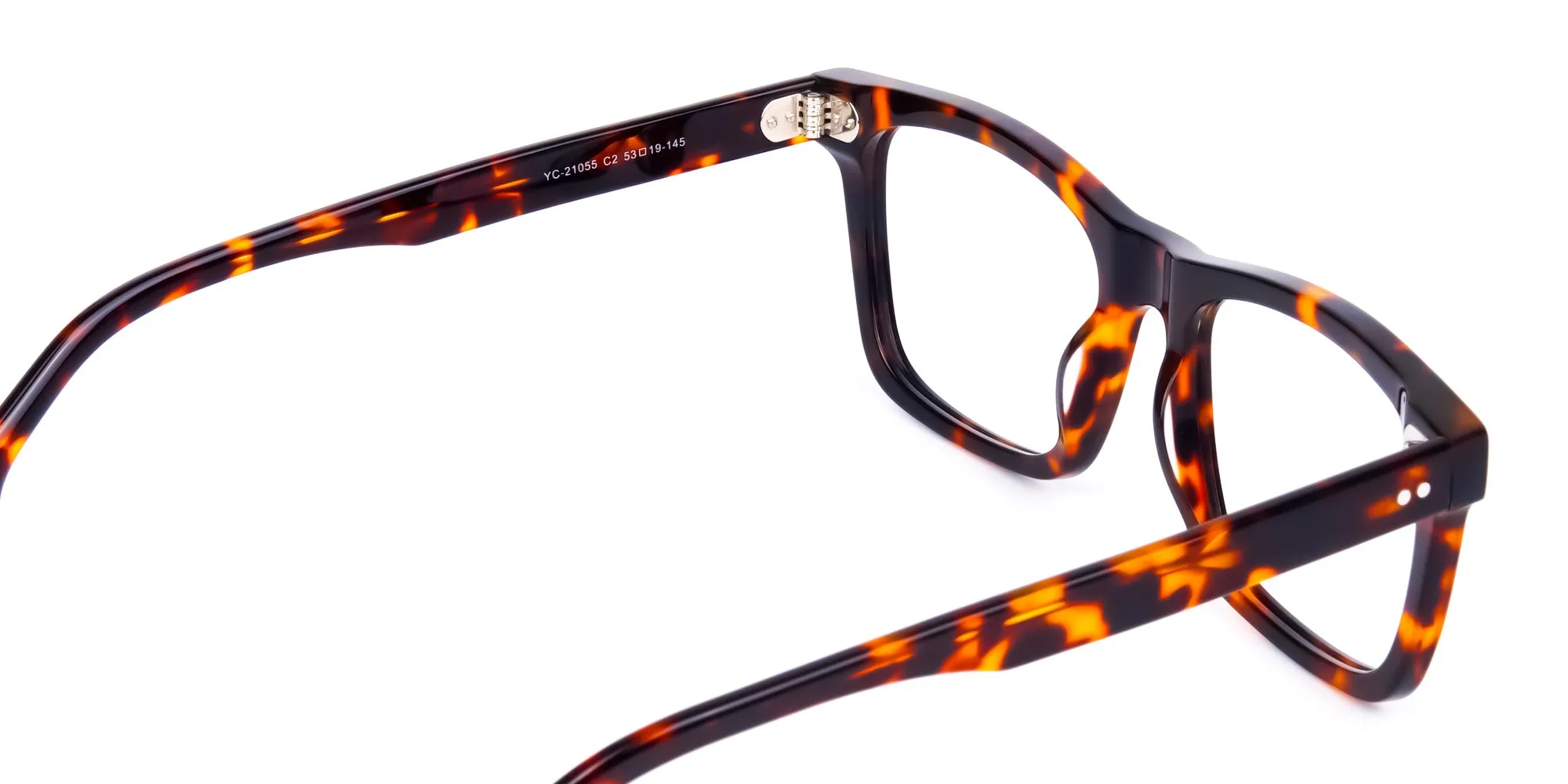 Tortoise and Brown Square Glasses-2