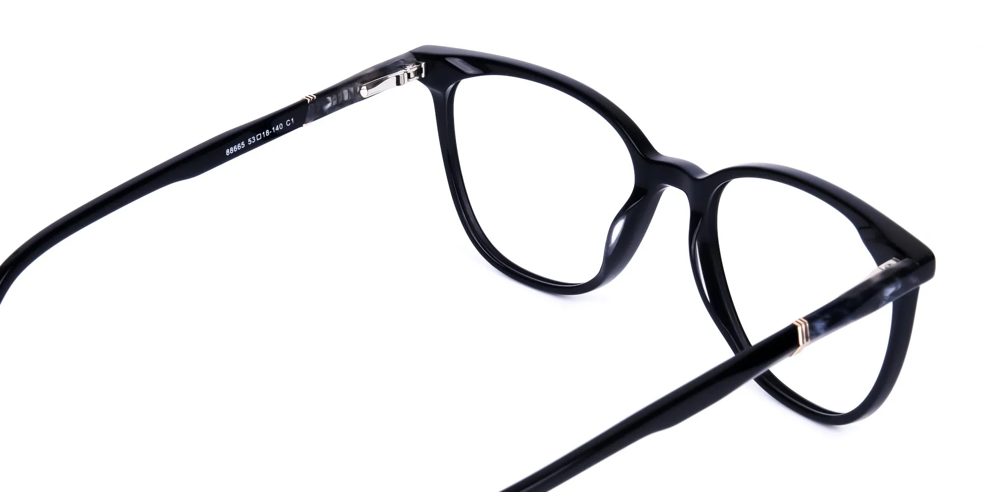 black cat eye glasses -2