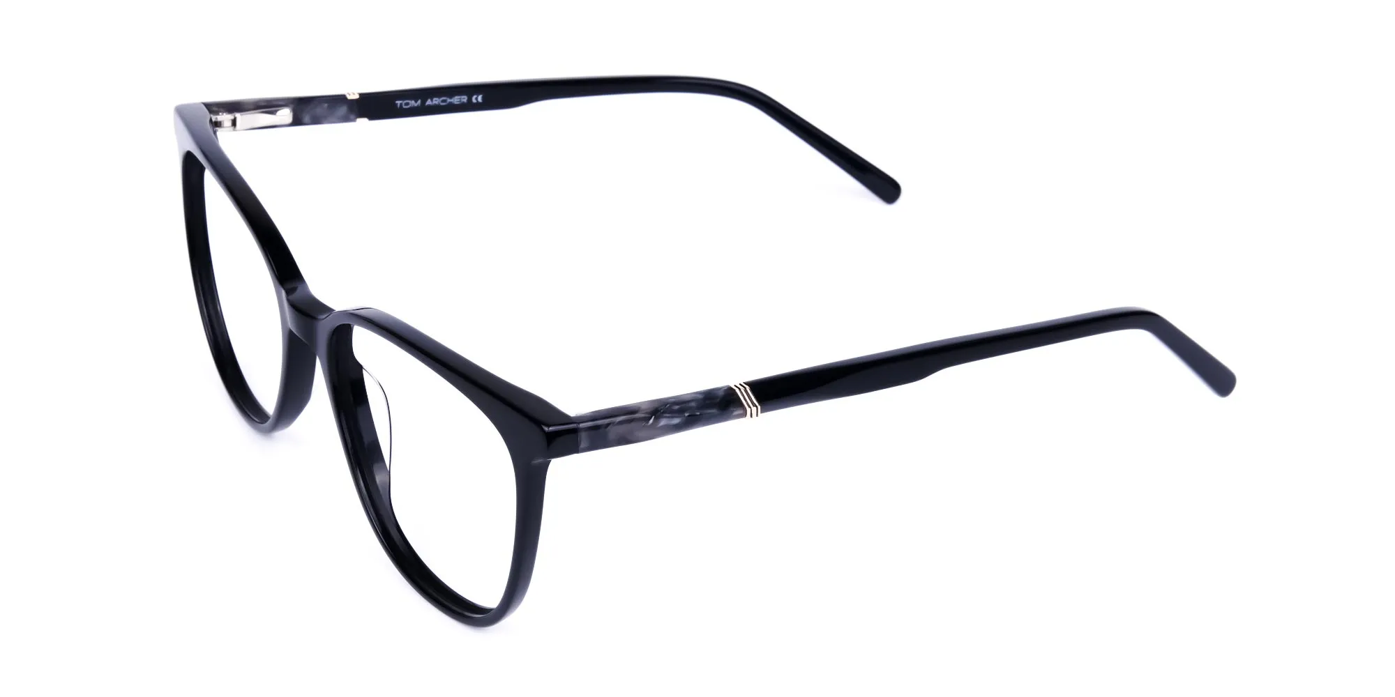 black cat eye glasses -2