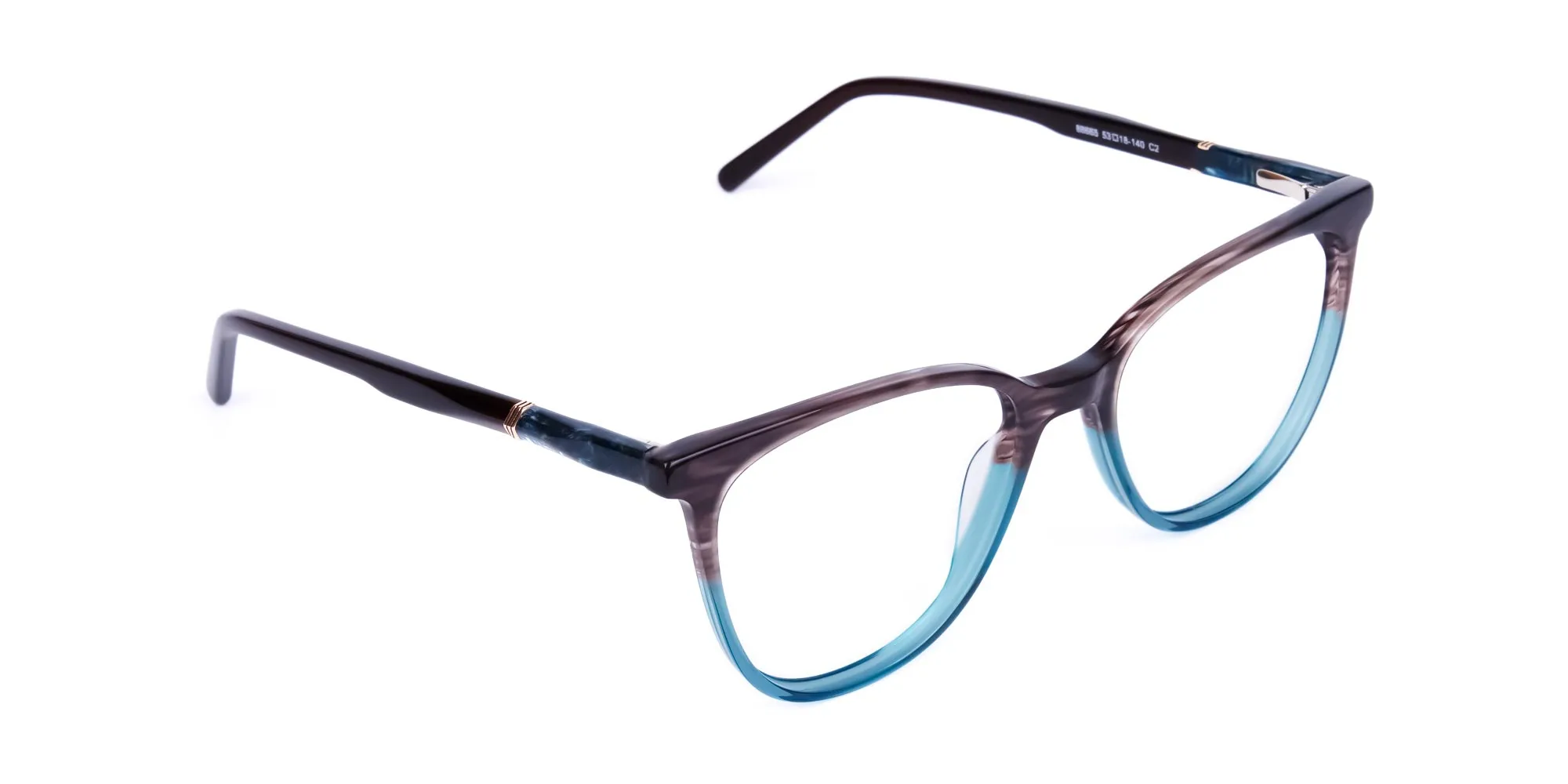 green cat eye frames - 2