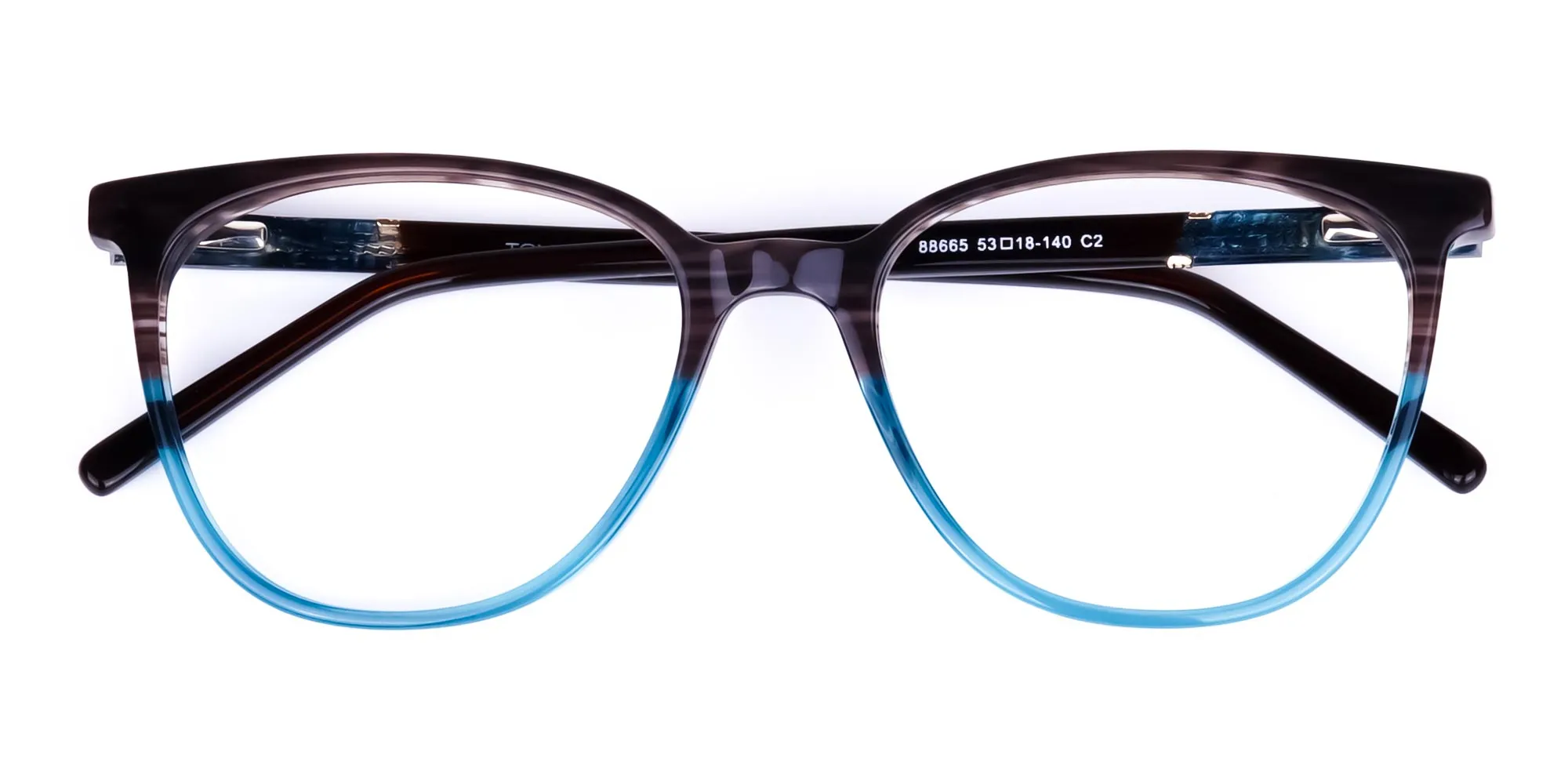 green cat eye frames - 2