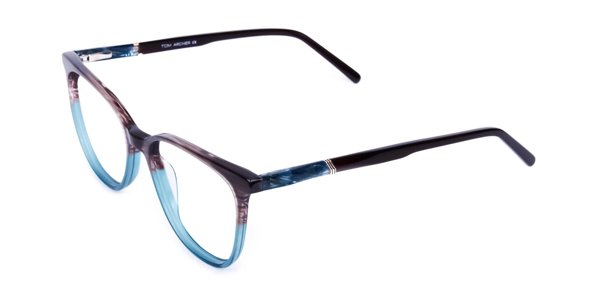 green cat eye frames - 2