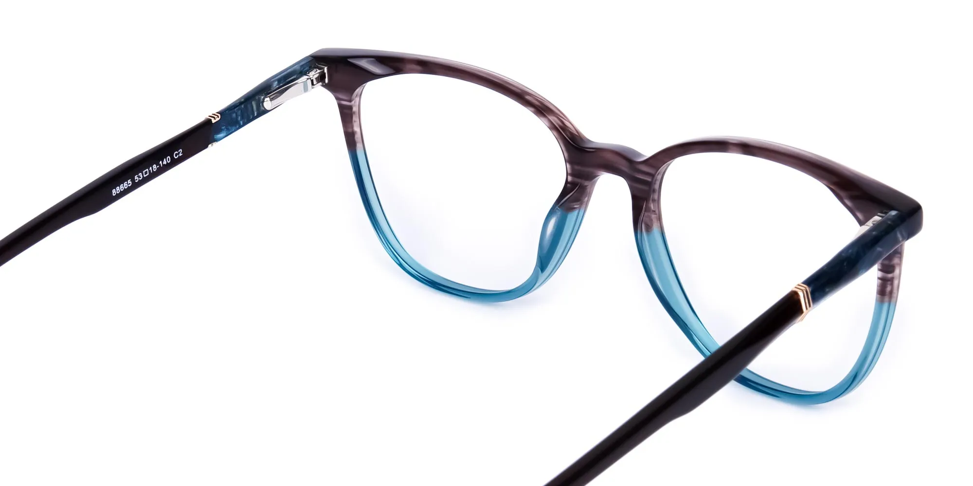 green cat eye frames - 2