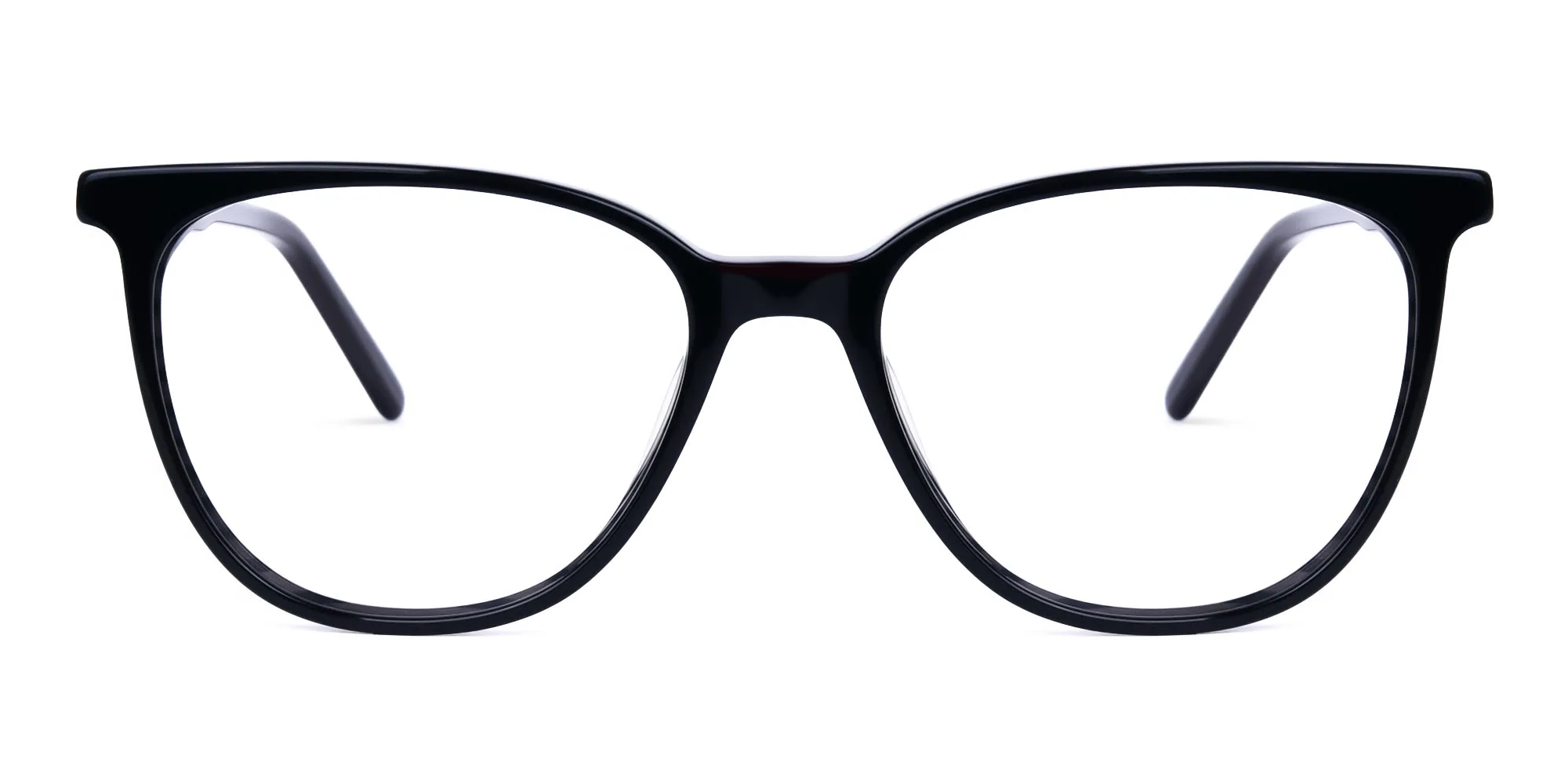 A88665F/5 - Dark Brown Tortoise Shell Cat Eye Glasses Frames