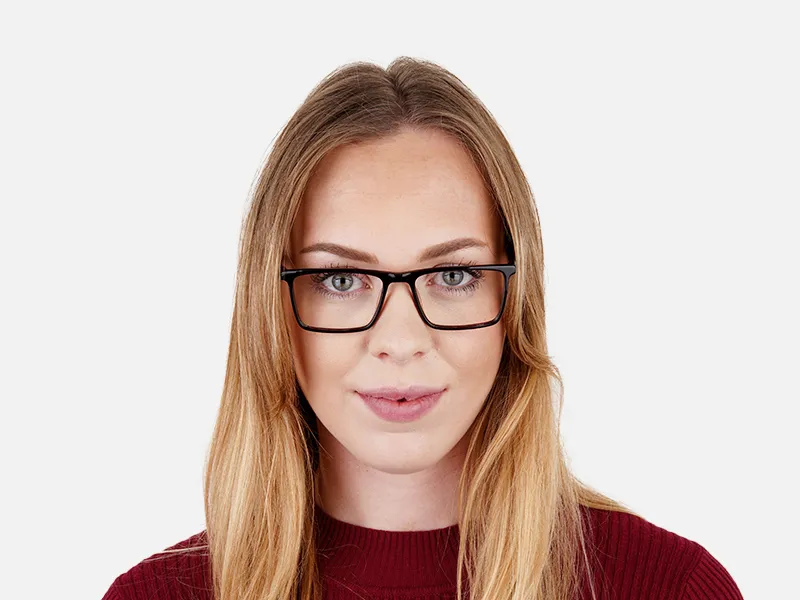 classic dark brown full rim rectangular glasses frames-2