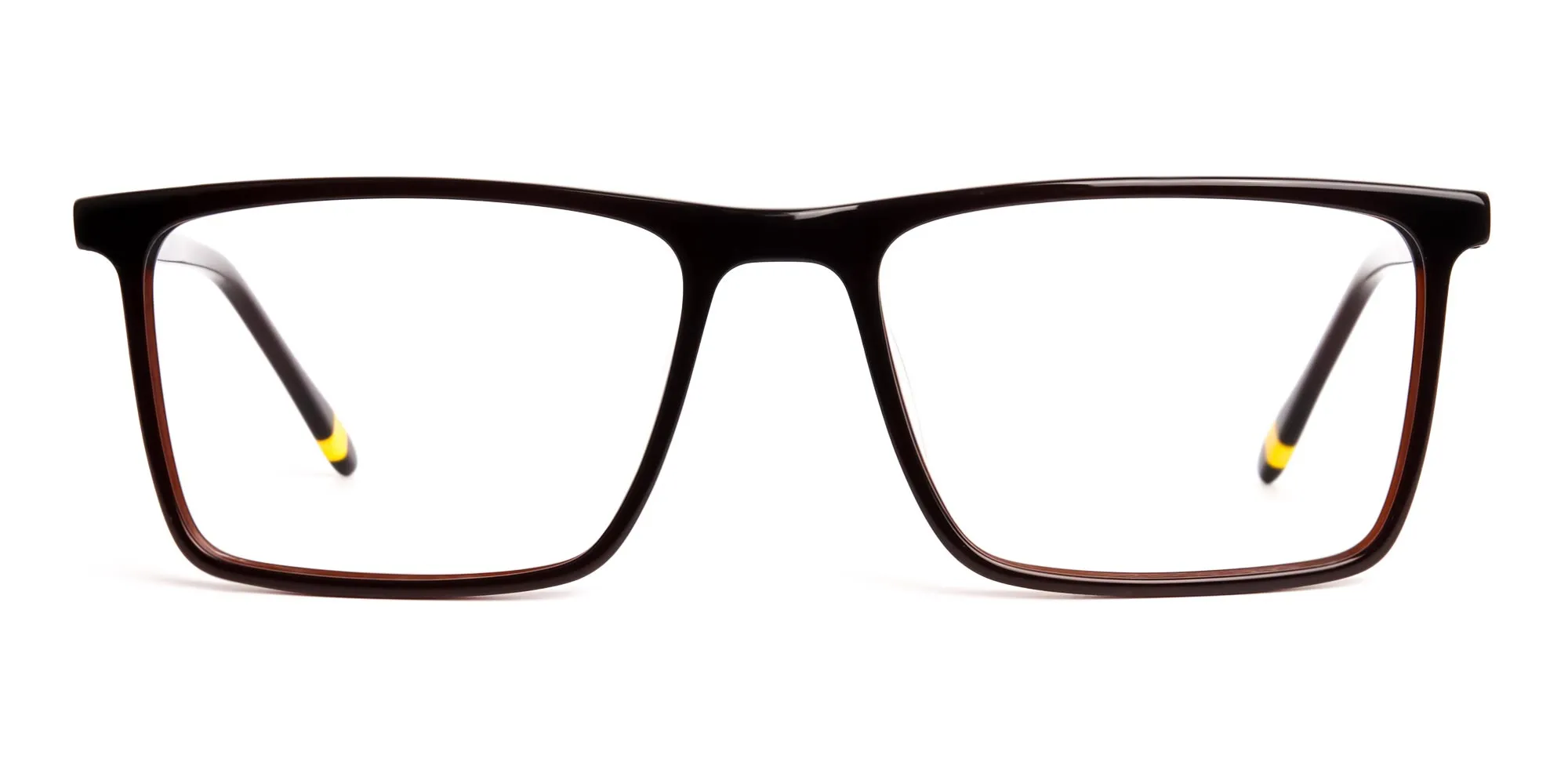classic dark brown full rim rectangular glasses frames-2 classic dark brown full rim rectangular glasses frames-2