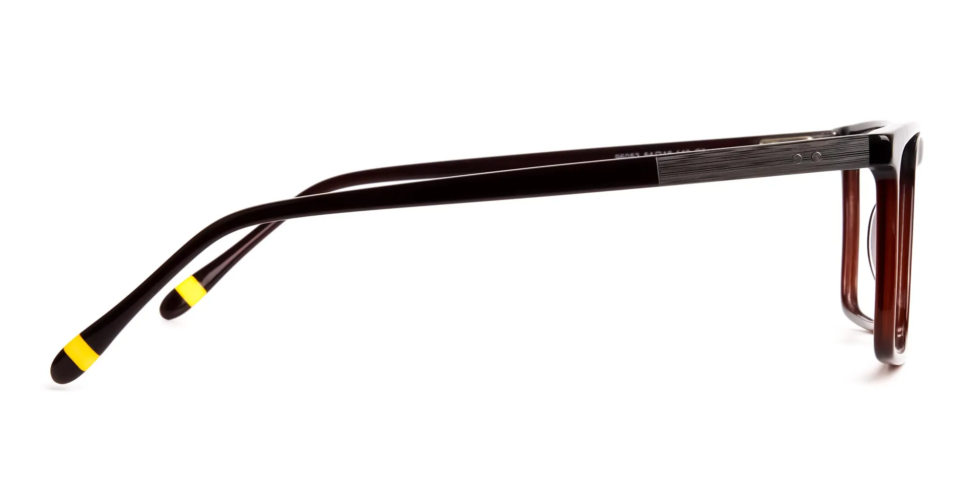 classic dark brown full rim rectangular glasses frames-2