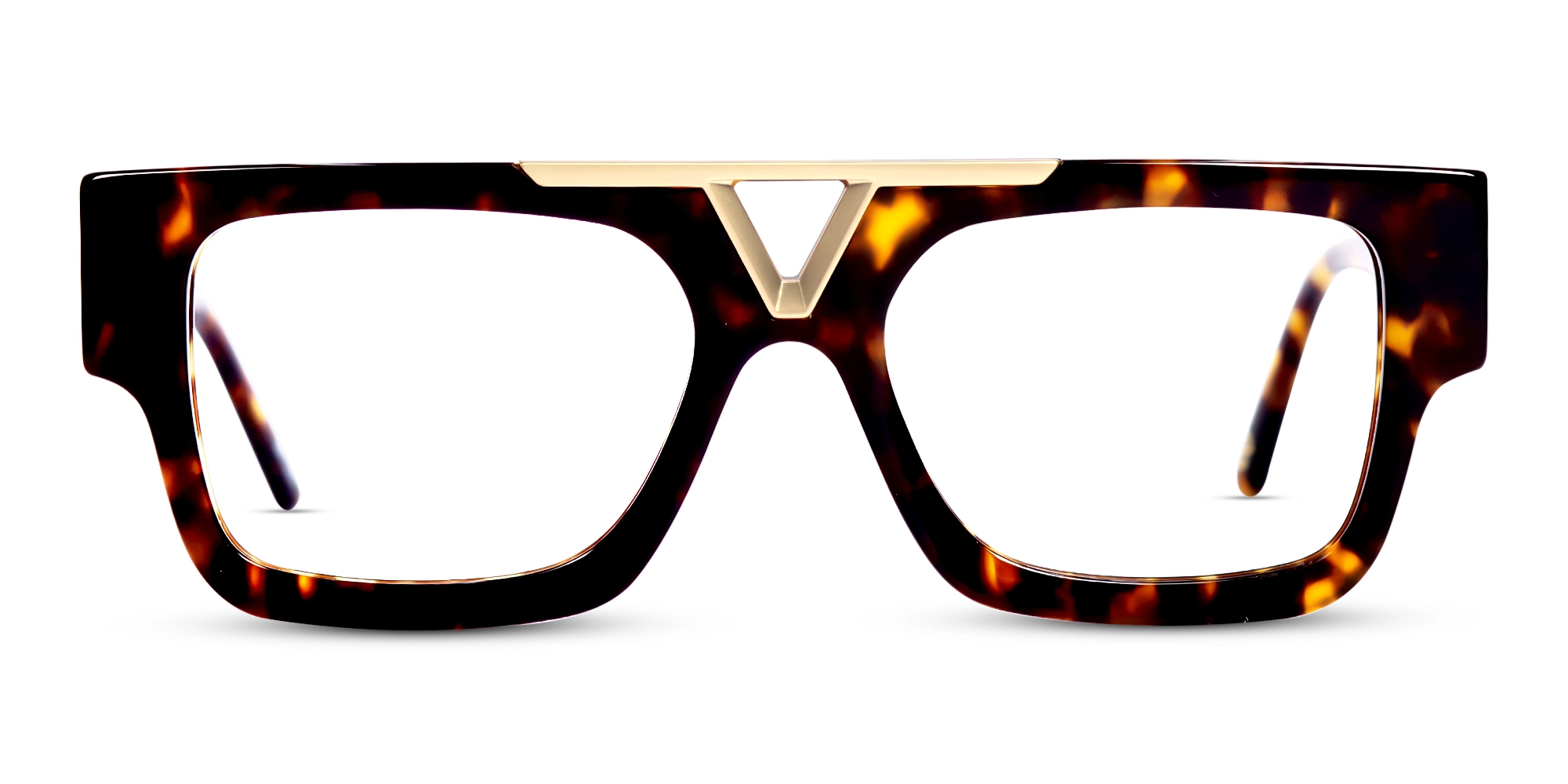 Large Browline Square Glasses Large Browline Square Glasses