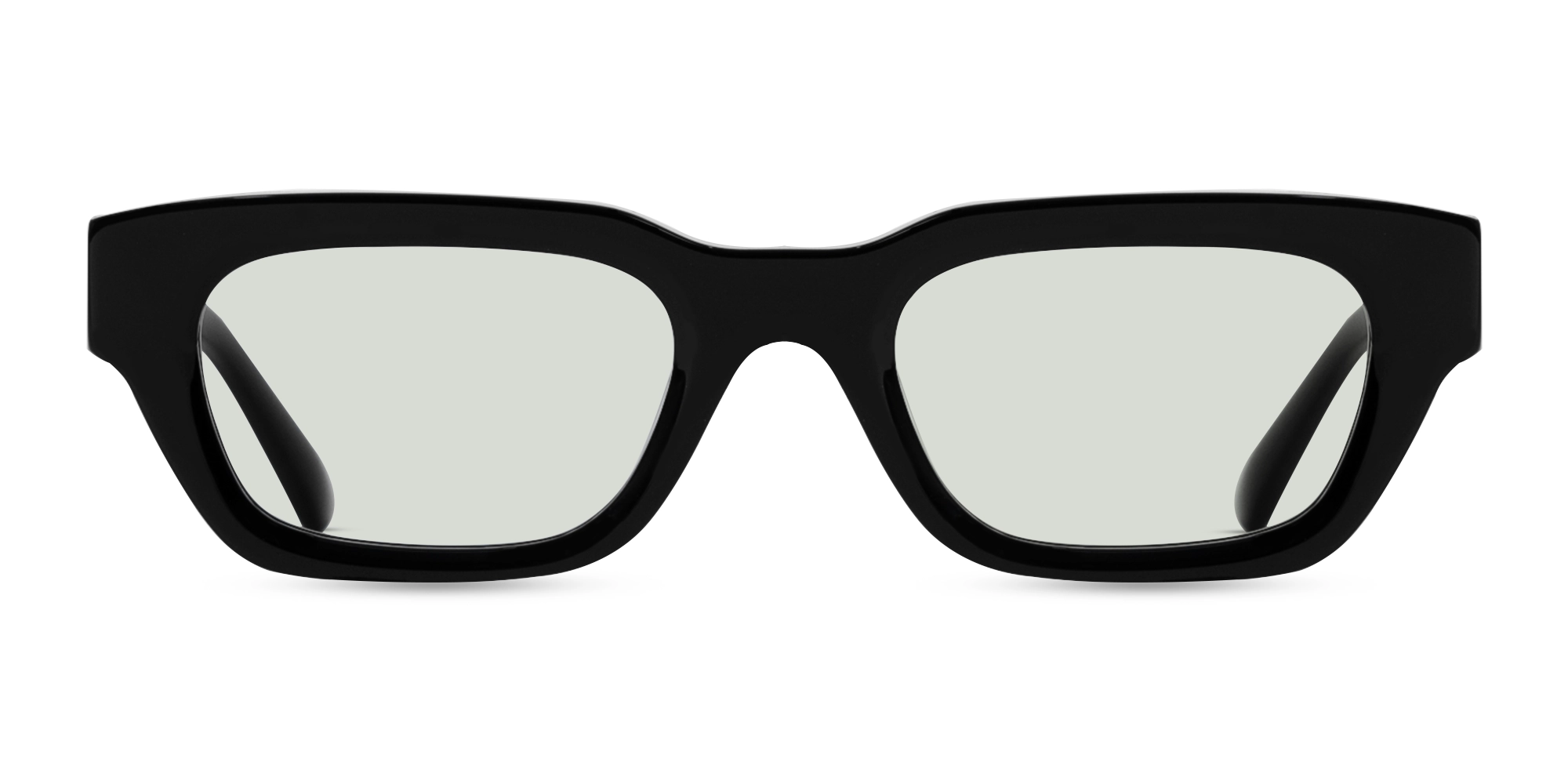Black Acetate Full-Rim Sunglasses For Men & Women-1