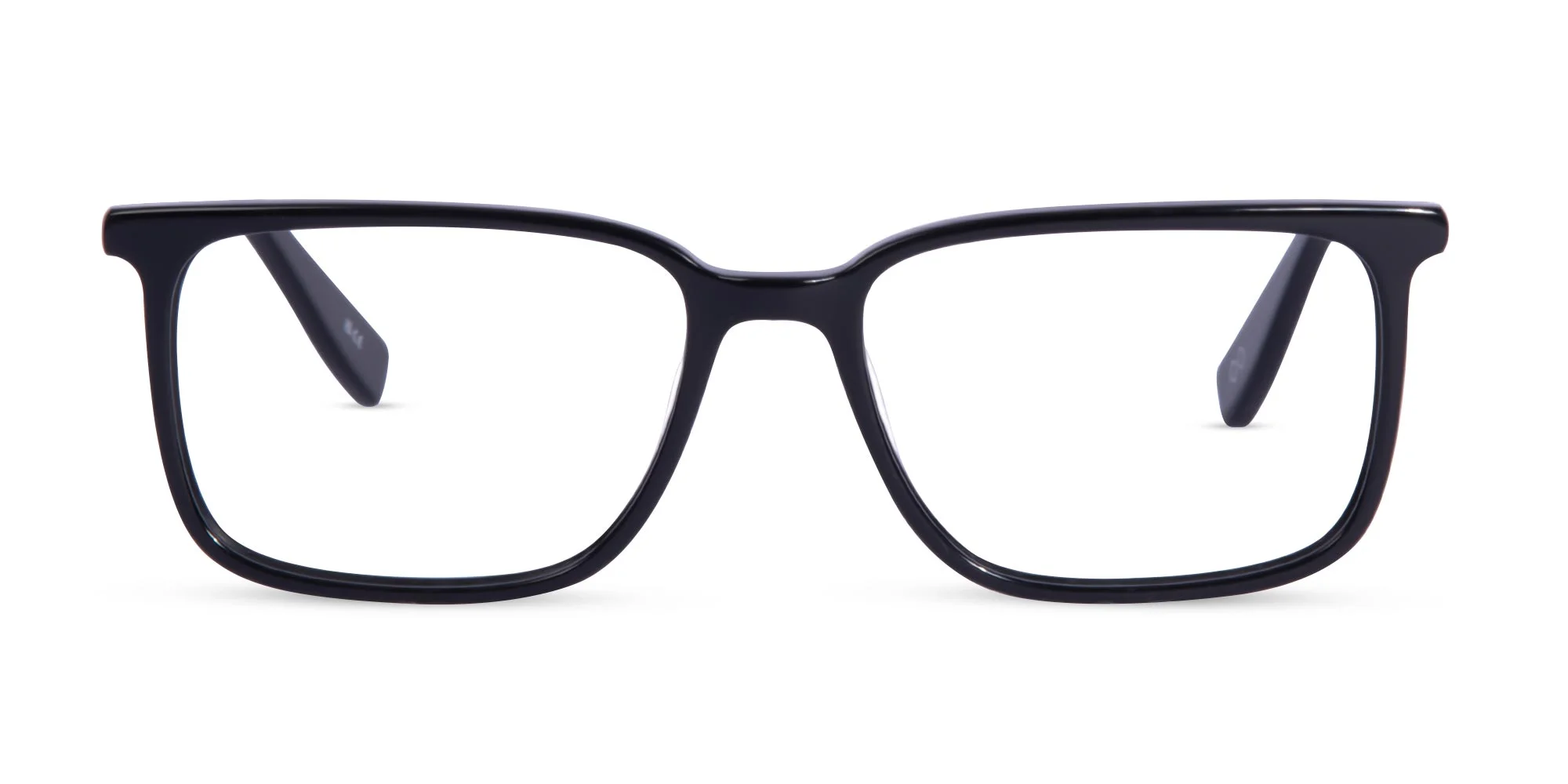 Black Rectangle Eyeglasses-1