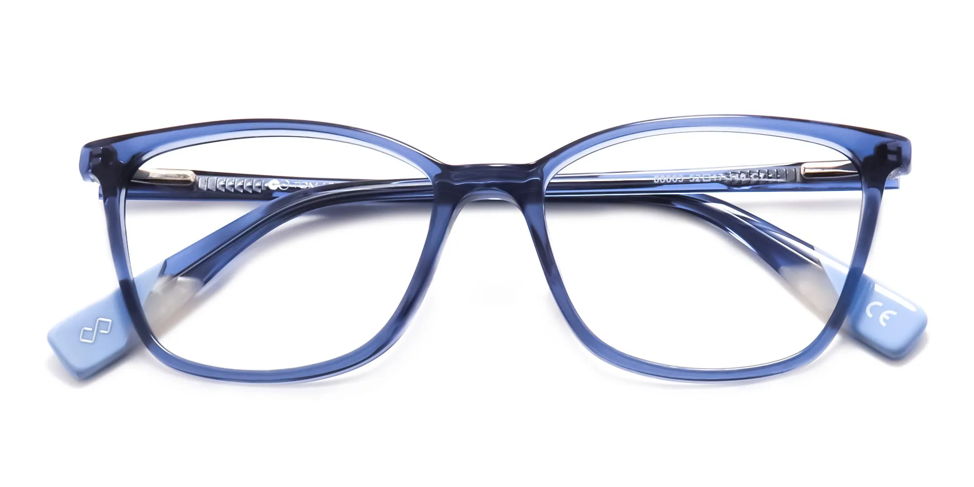 Blue Butterfly Specs Frame - 2