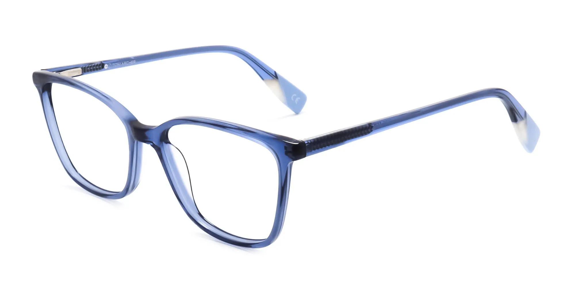 Blue Butterfly Specs Frame - 2