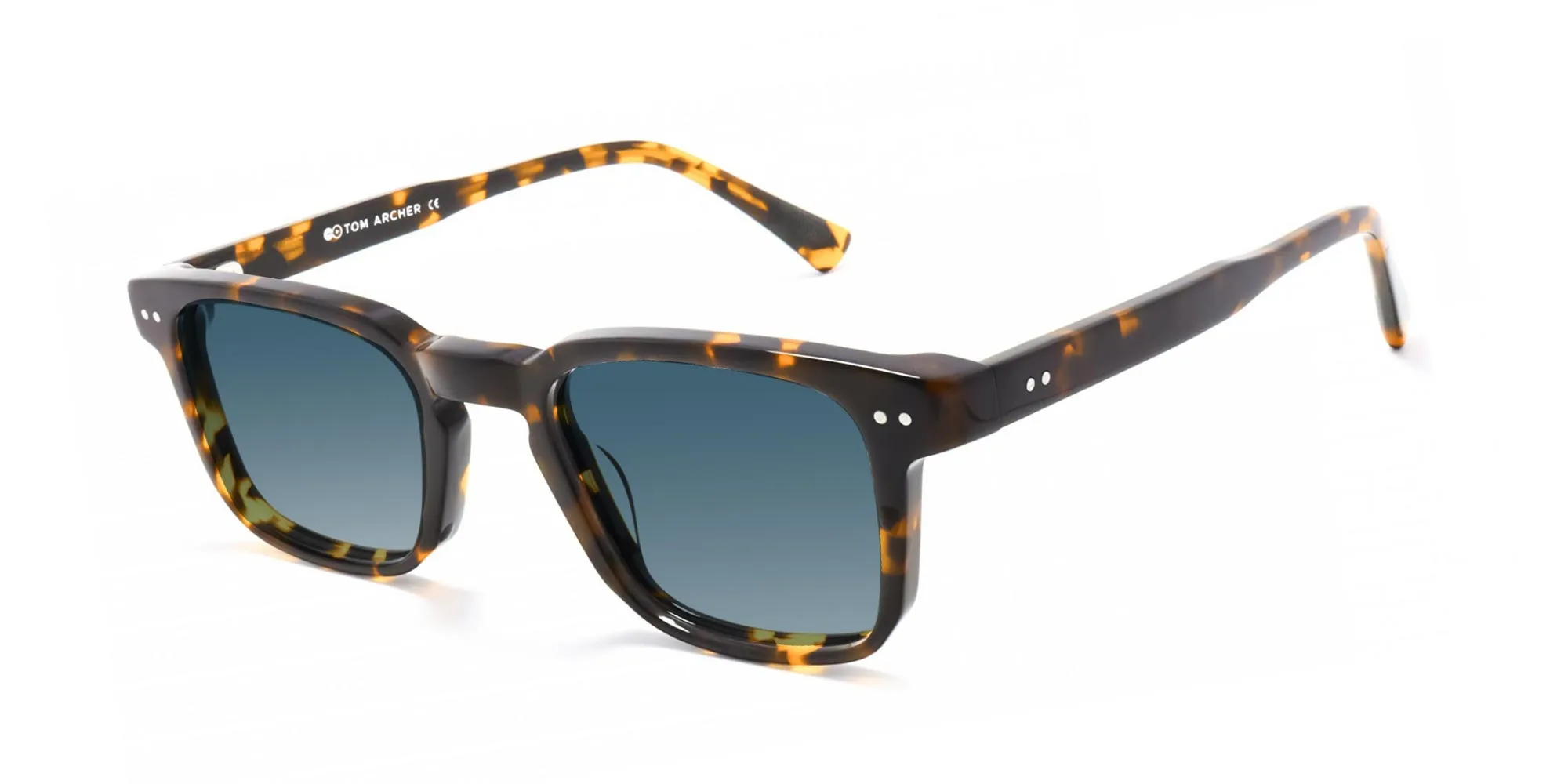 Gradient Blue Sunglasses-2