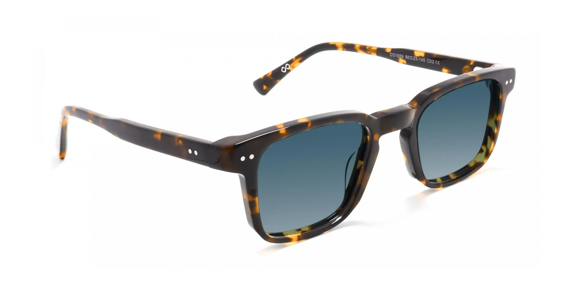 Gradient Blue Sunglasses-2