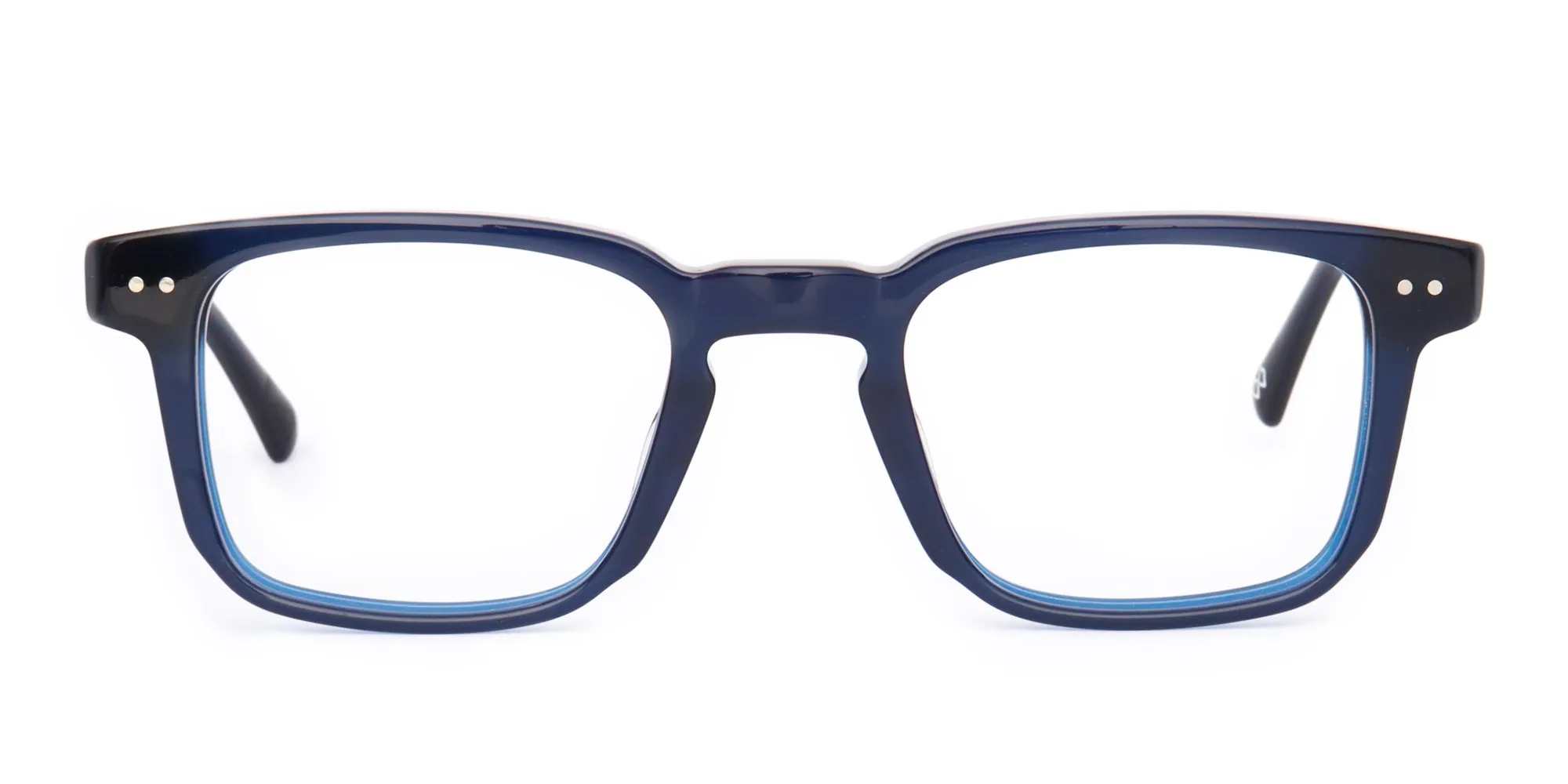 square frame blue light glasses -2