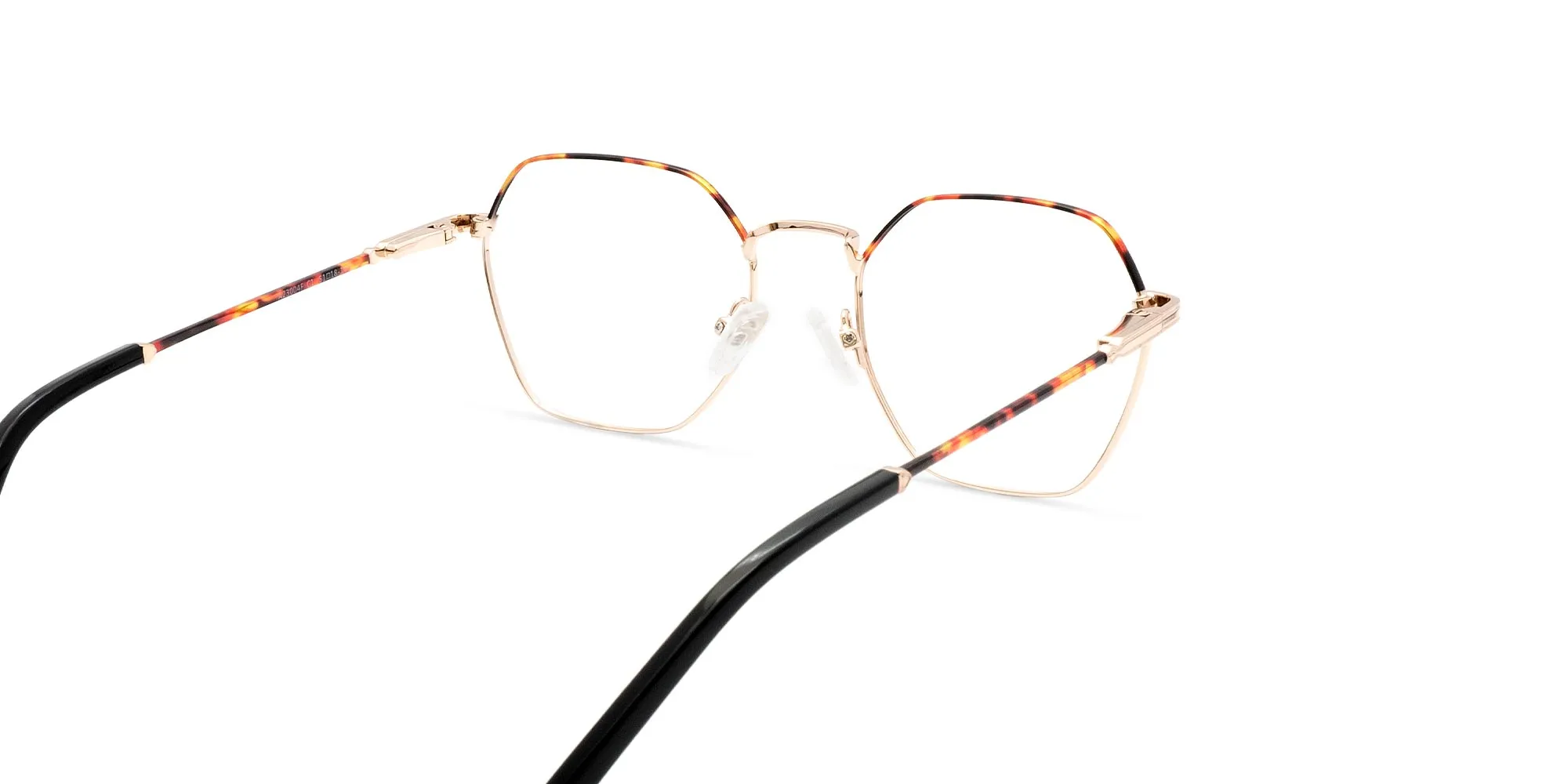 Gold Hexagon Glasses-2