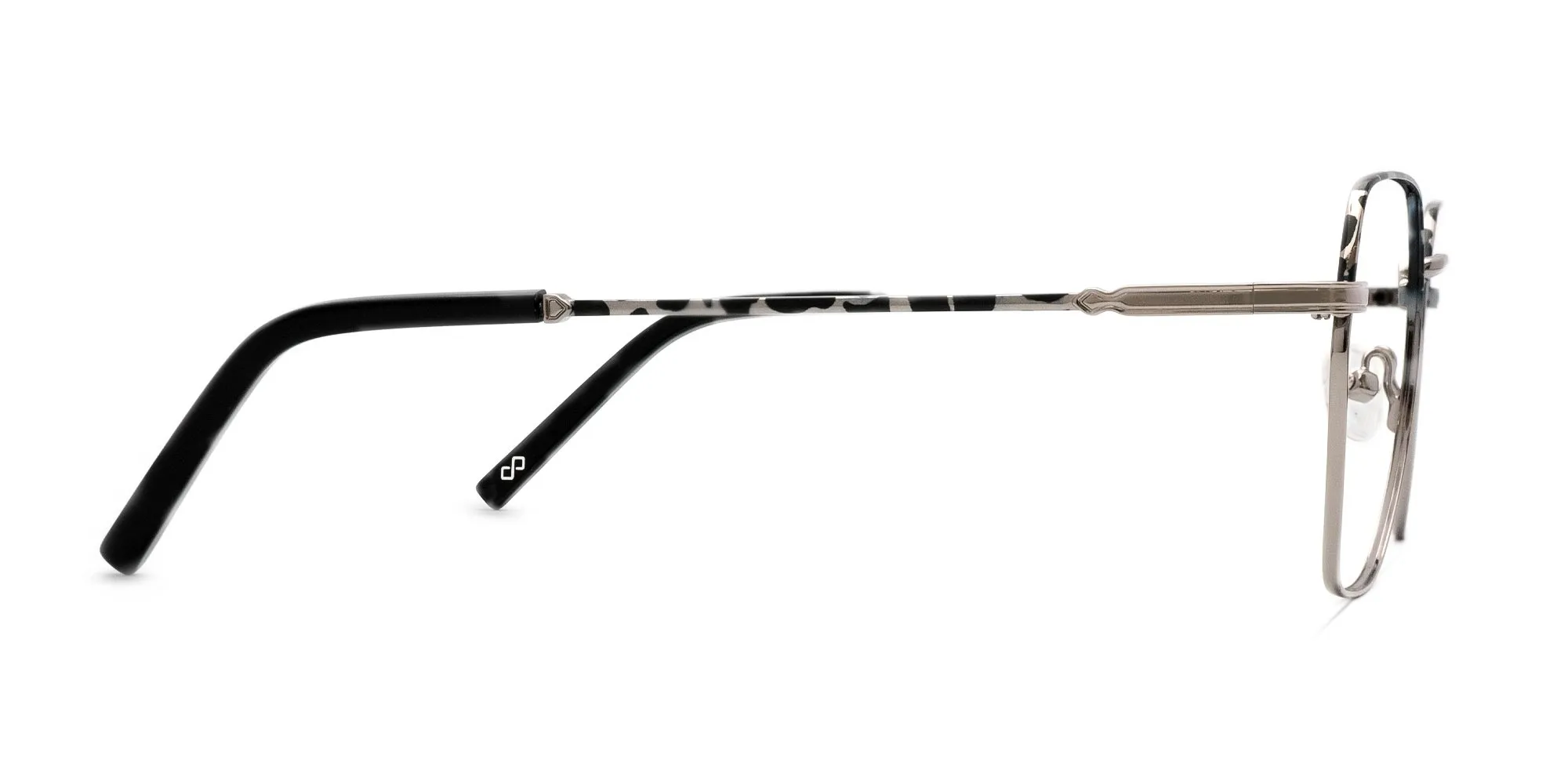 Silver Hexagonal Glasses-2