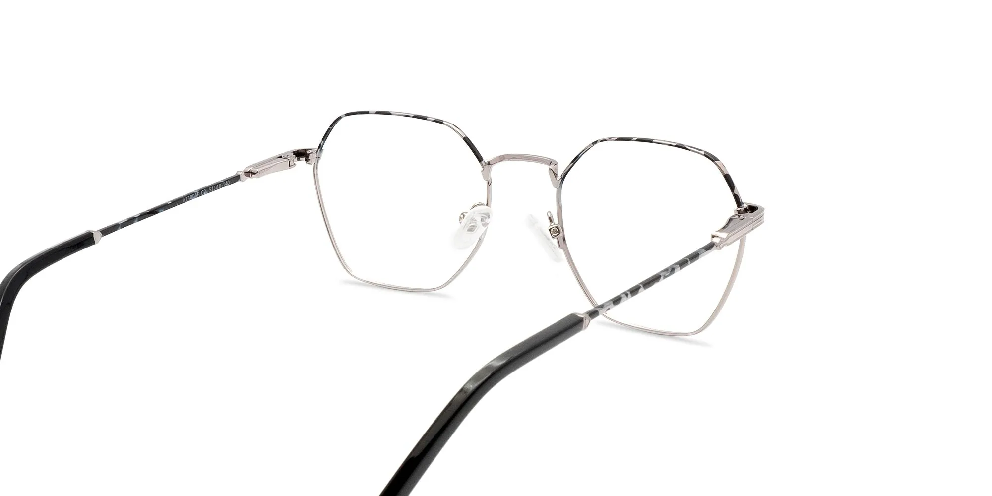 Silver Hexagonal Glasses-2