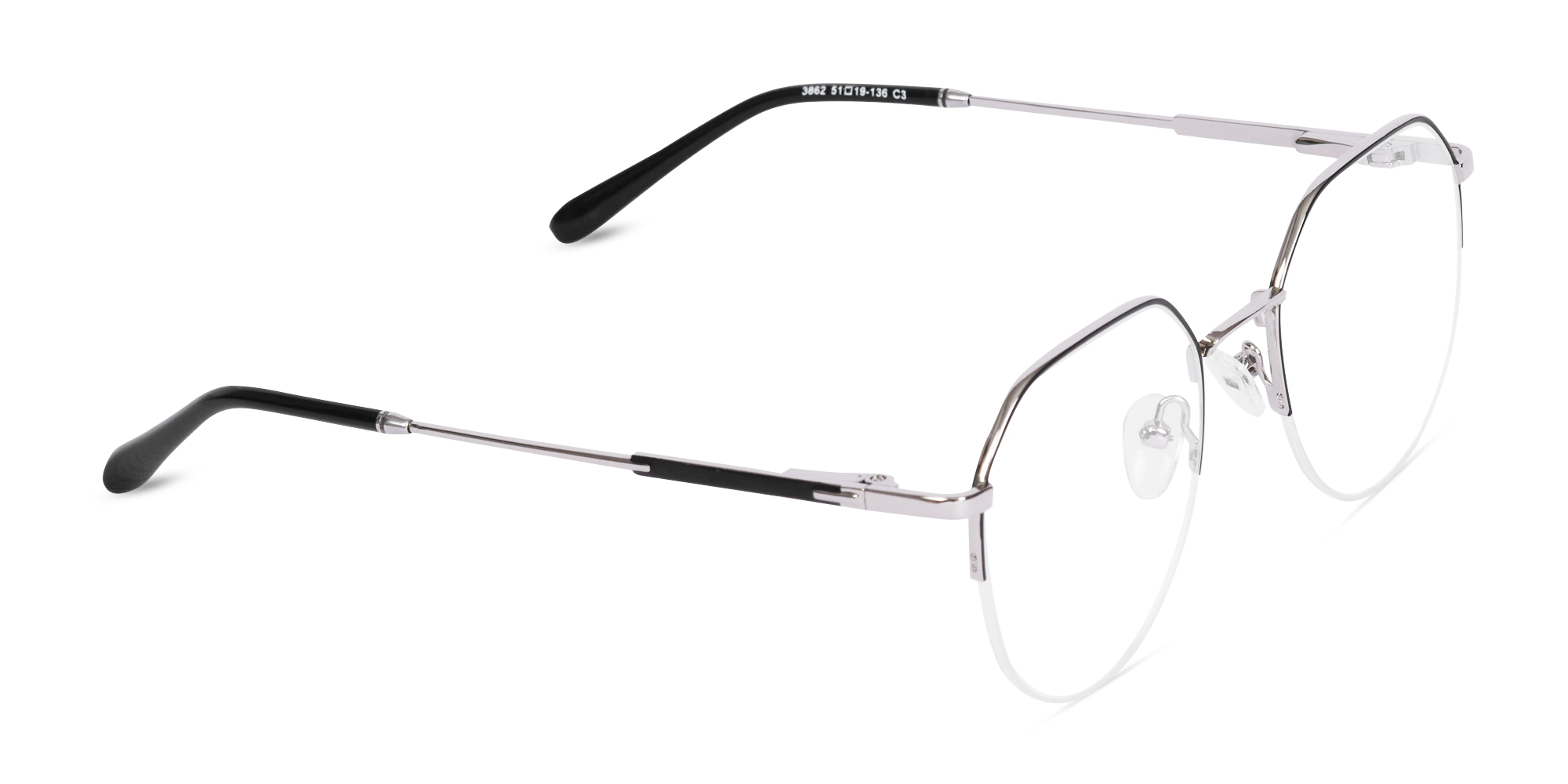 Half Rimless Glasses Frames-2