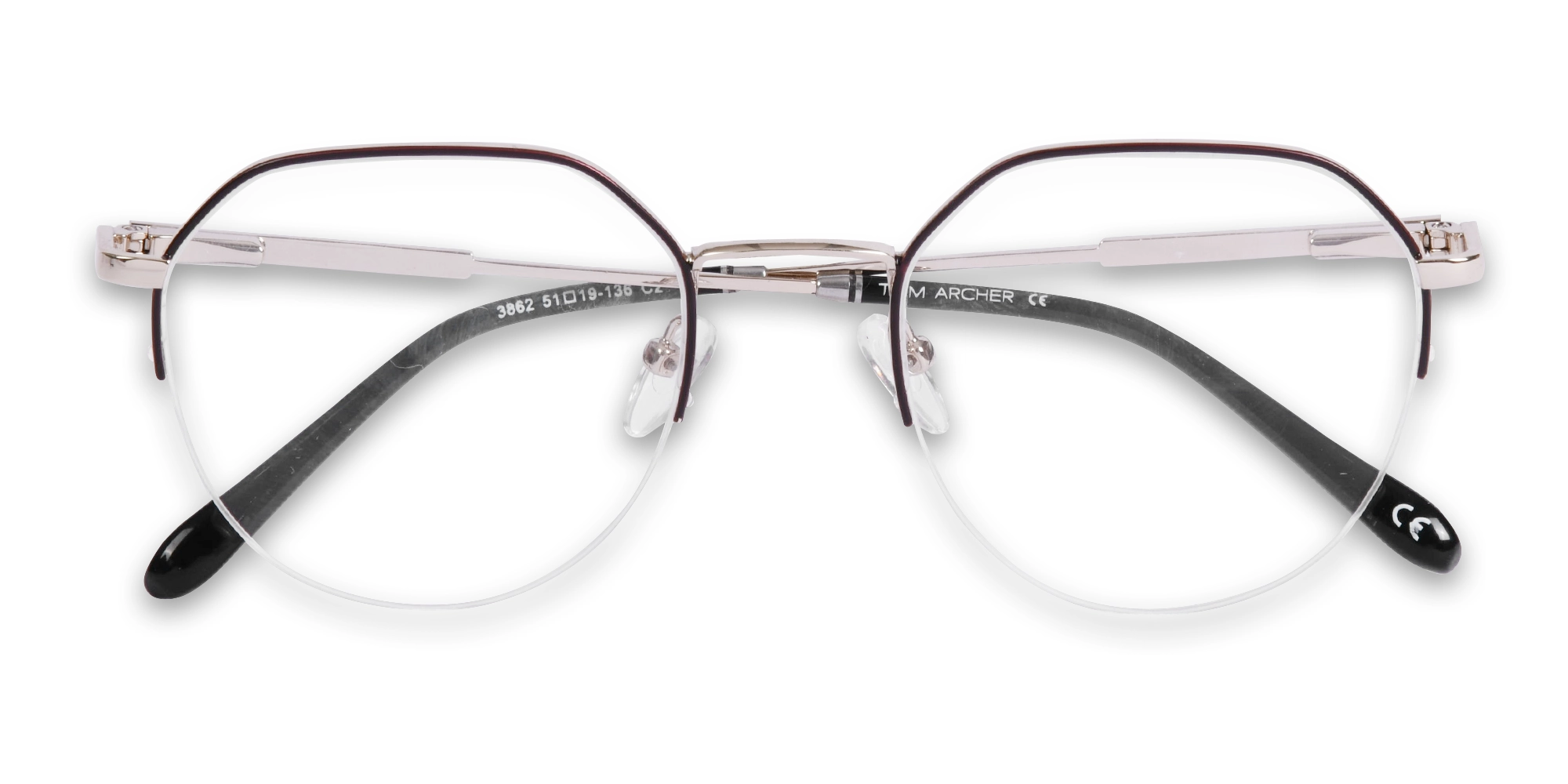 Half Rimless Glasses Frames-6