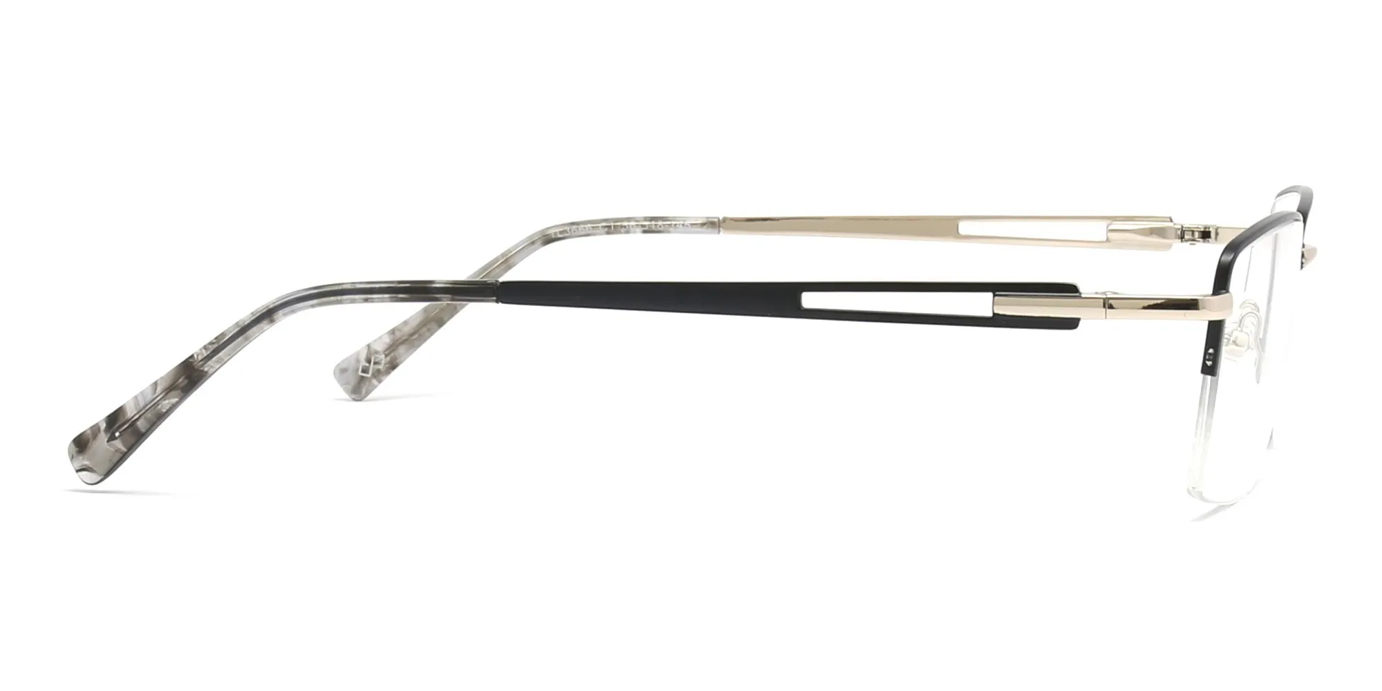 Square Black Frame Glasses Womens-2