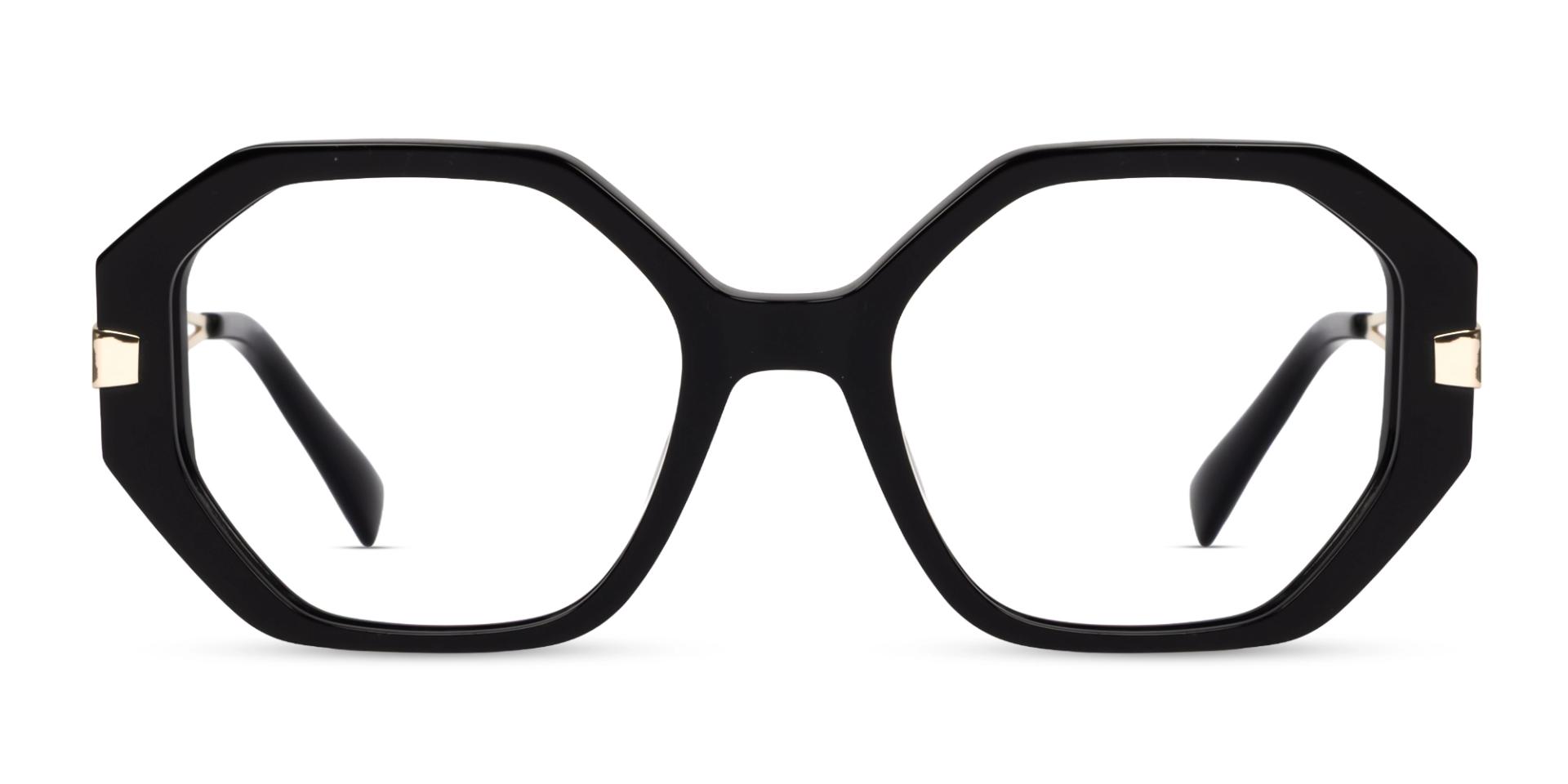 Black Champagne Gold Butterfly Acetate Ladies Glasses Black Champagne Gold Butterfly Acetate Ladies Glasses