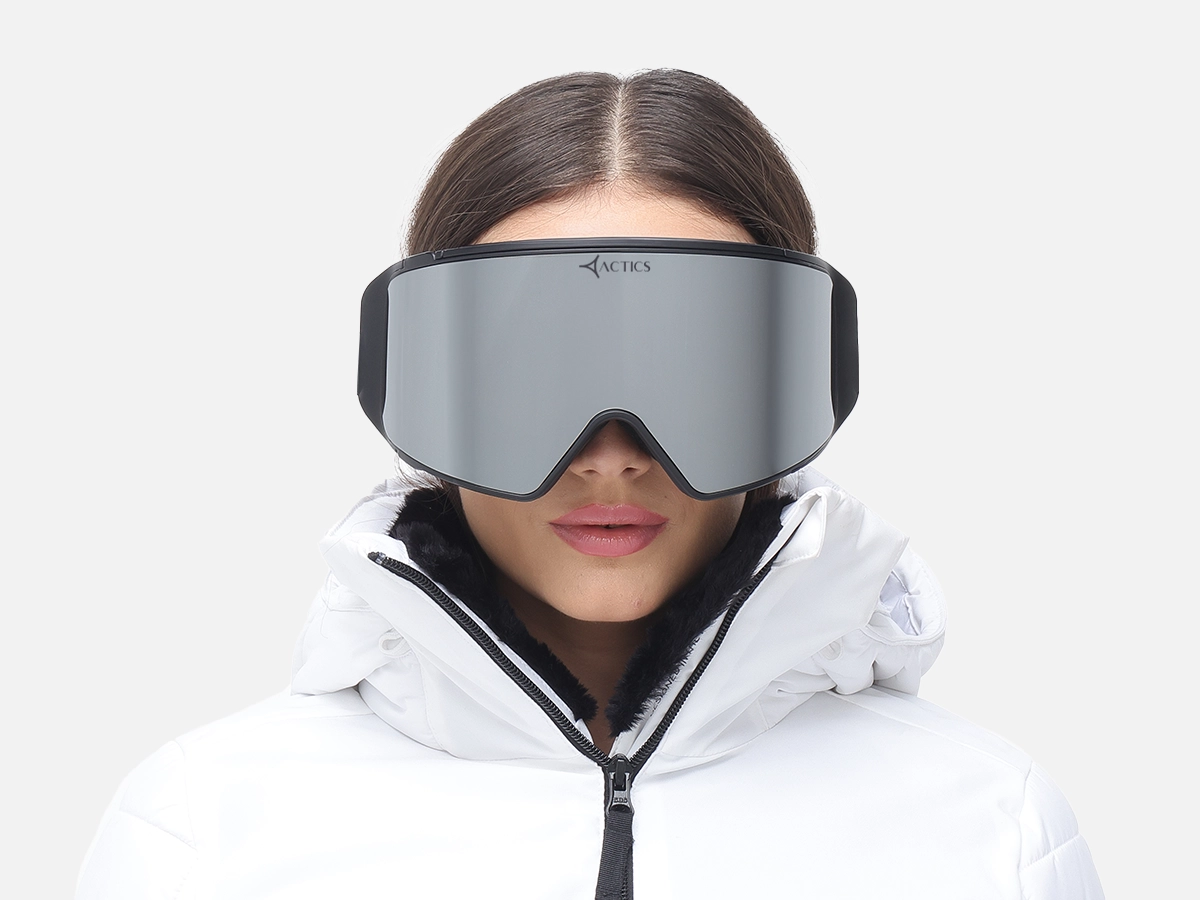 Black Ski Goggles for Pro Skiers - 51