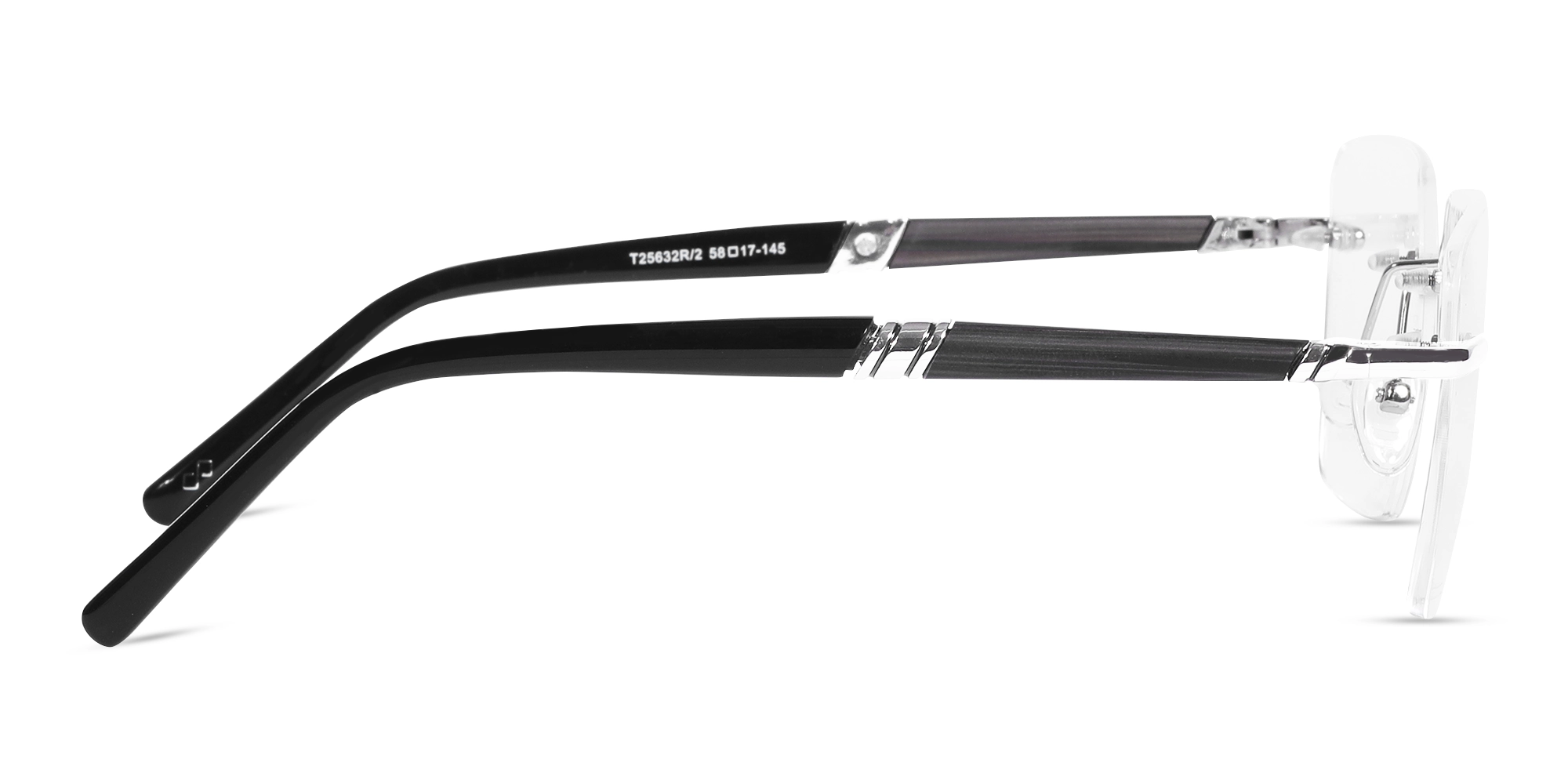 Rimless Prescription Eyeglasses-4