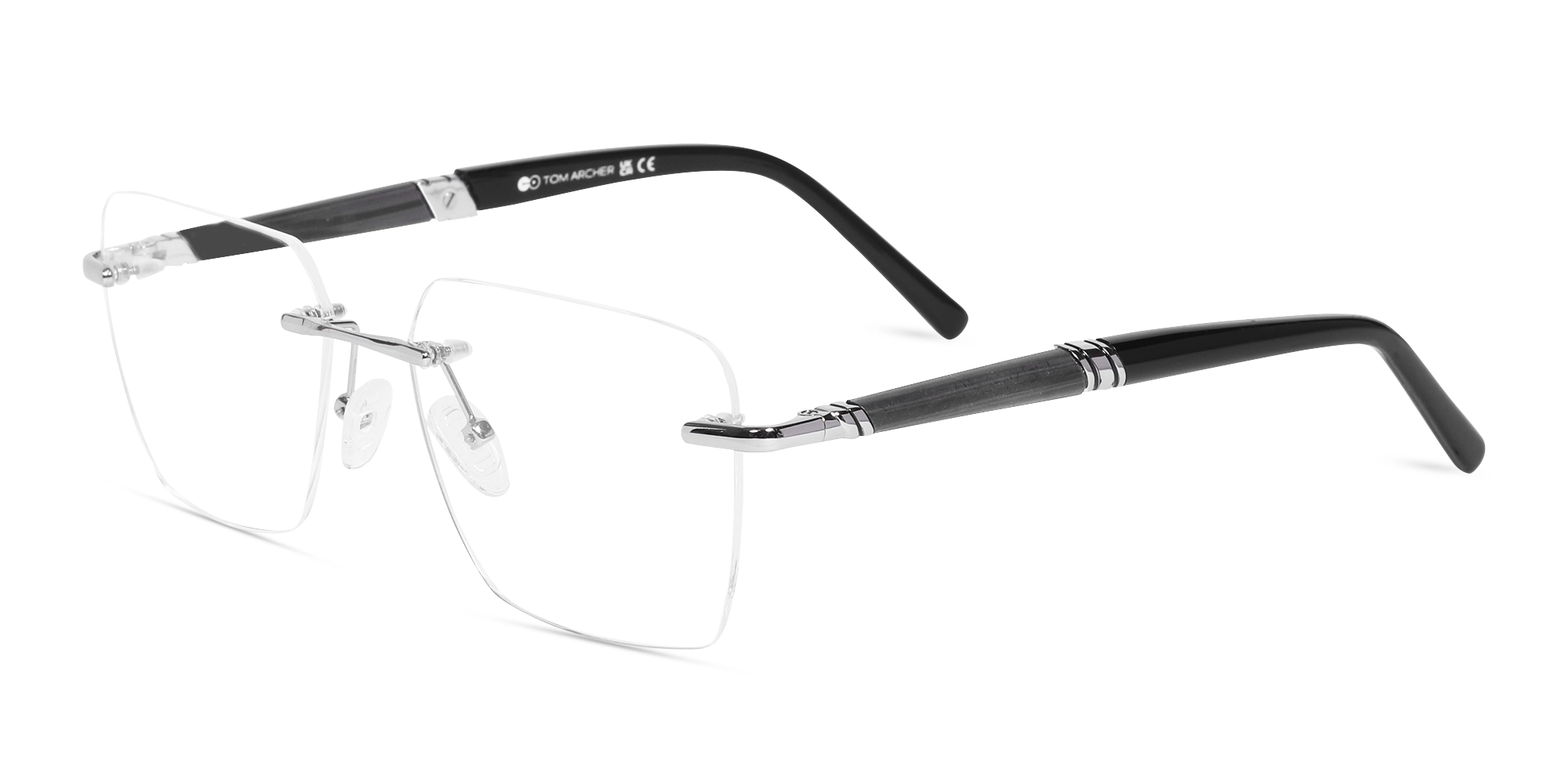Rimless Prescription Eyeglasses-3