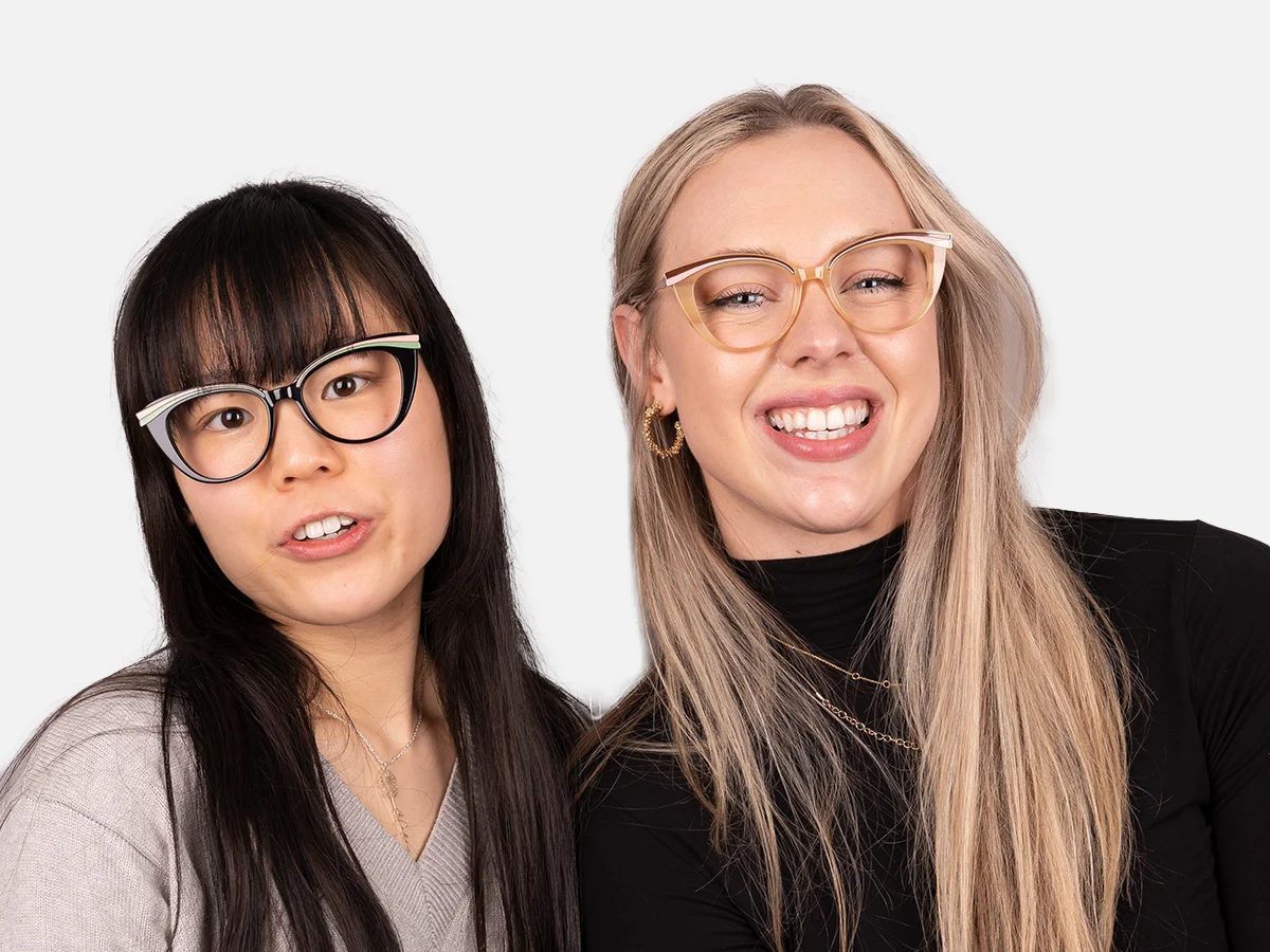 Acetate Cat Eye Glasses-41