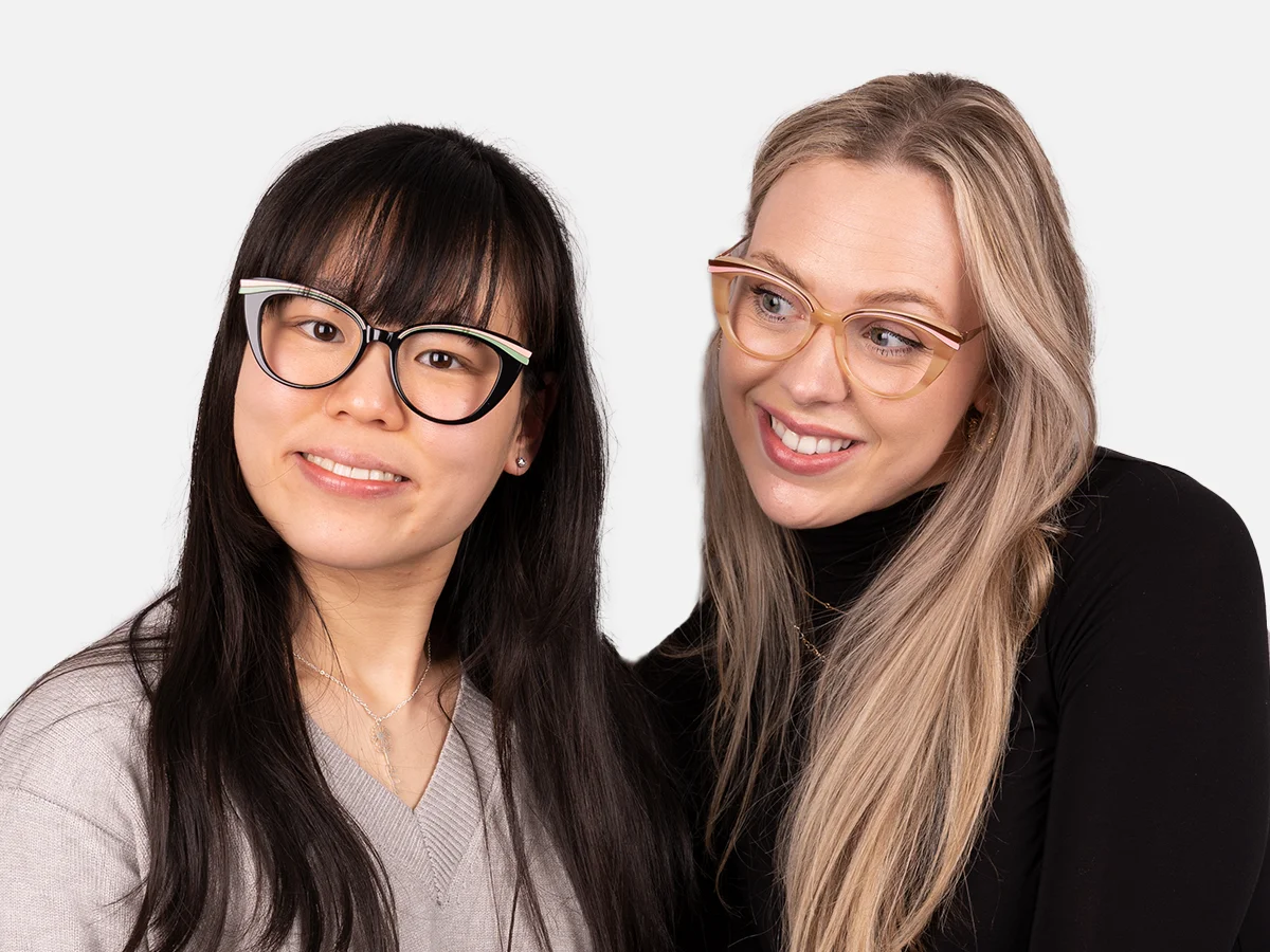 Acetate Cat Eye Glasses-43