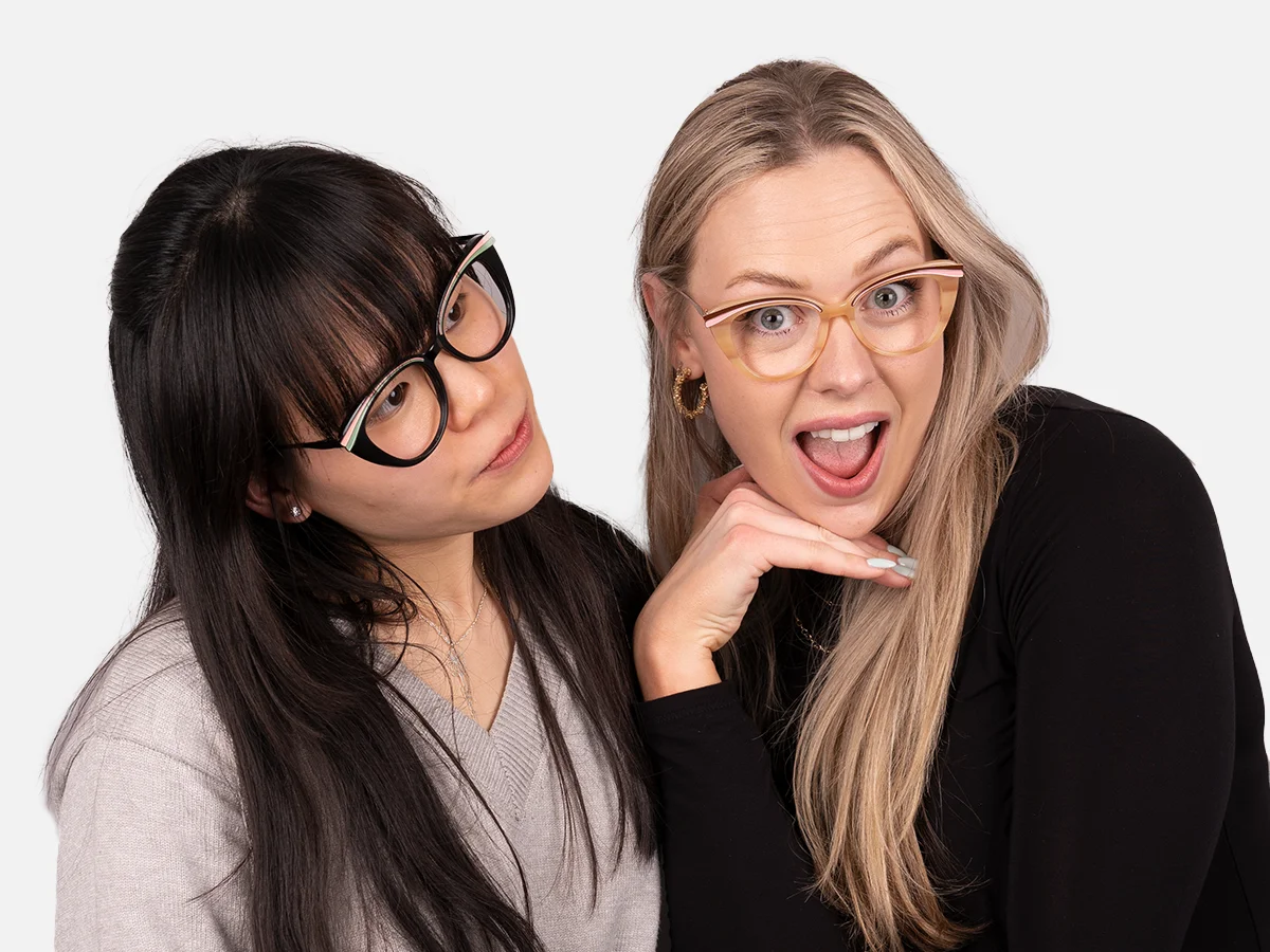 Acetate Cat Eye Glasses-44