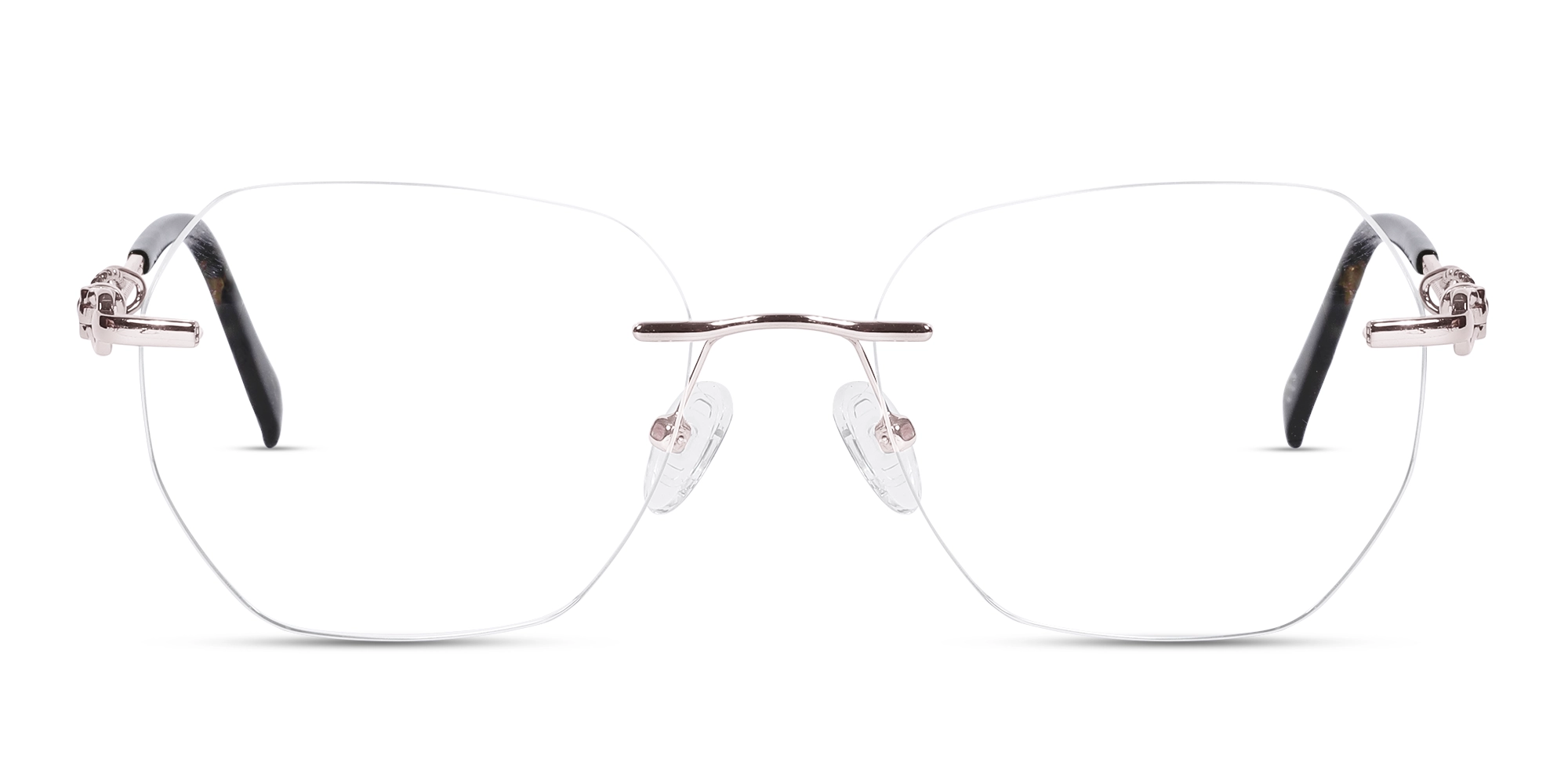 Pink And Silver Metal Glasses 1
