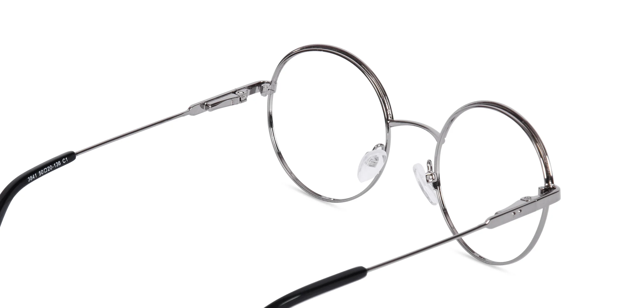 Tiny Round Glasses Metal-5