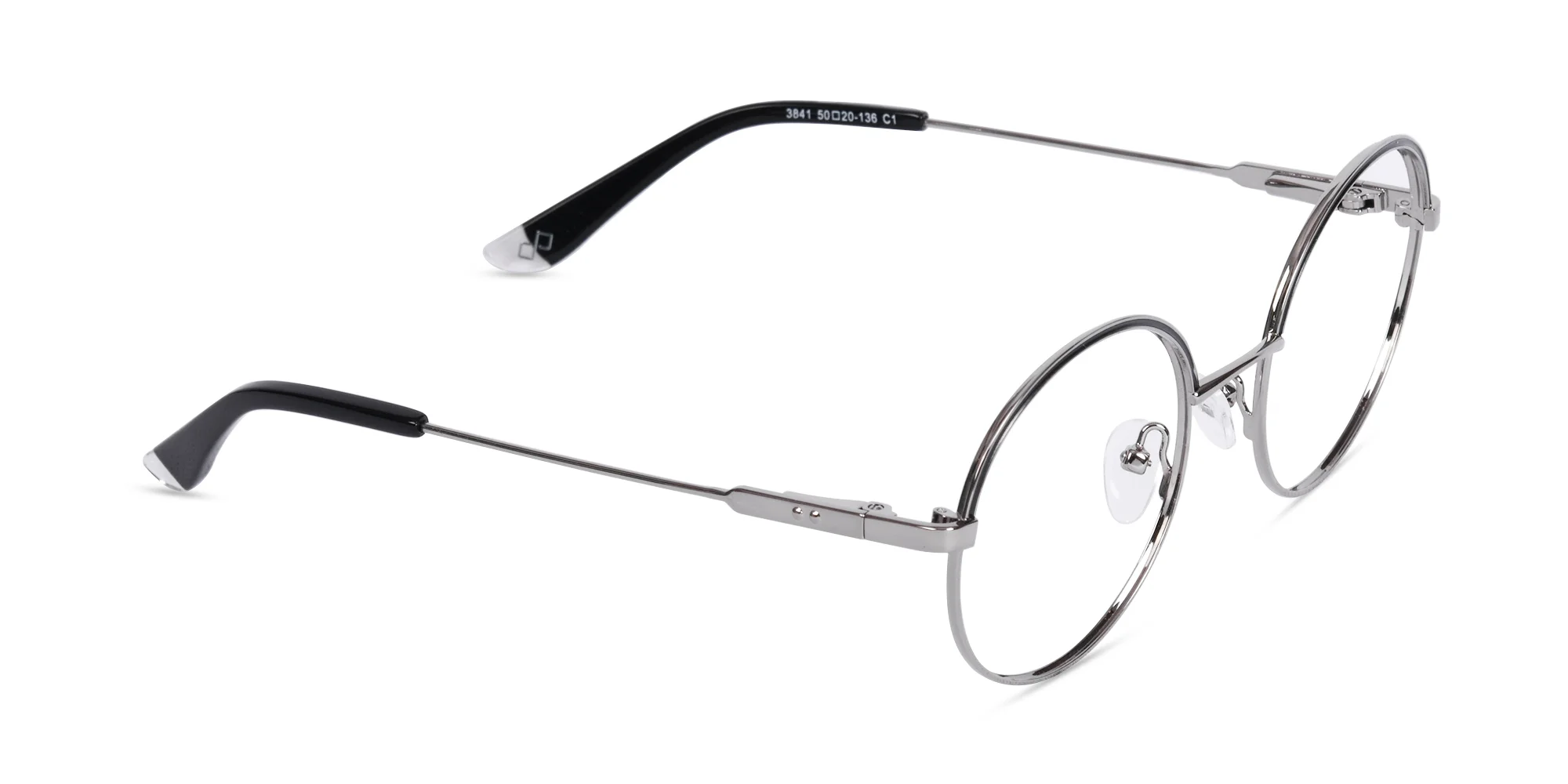 Tiny Round Glasses Metal-2