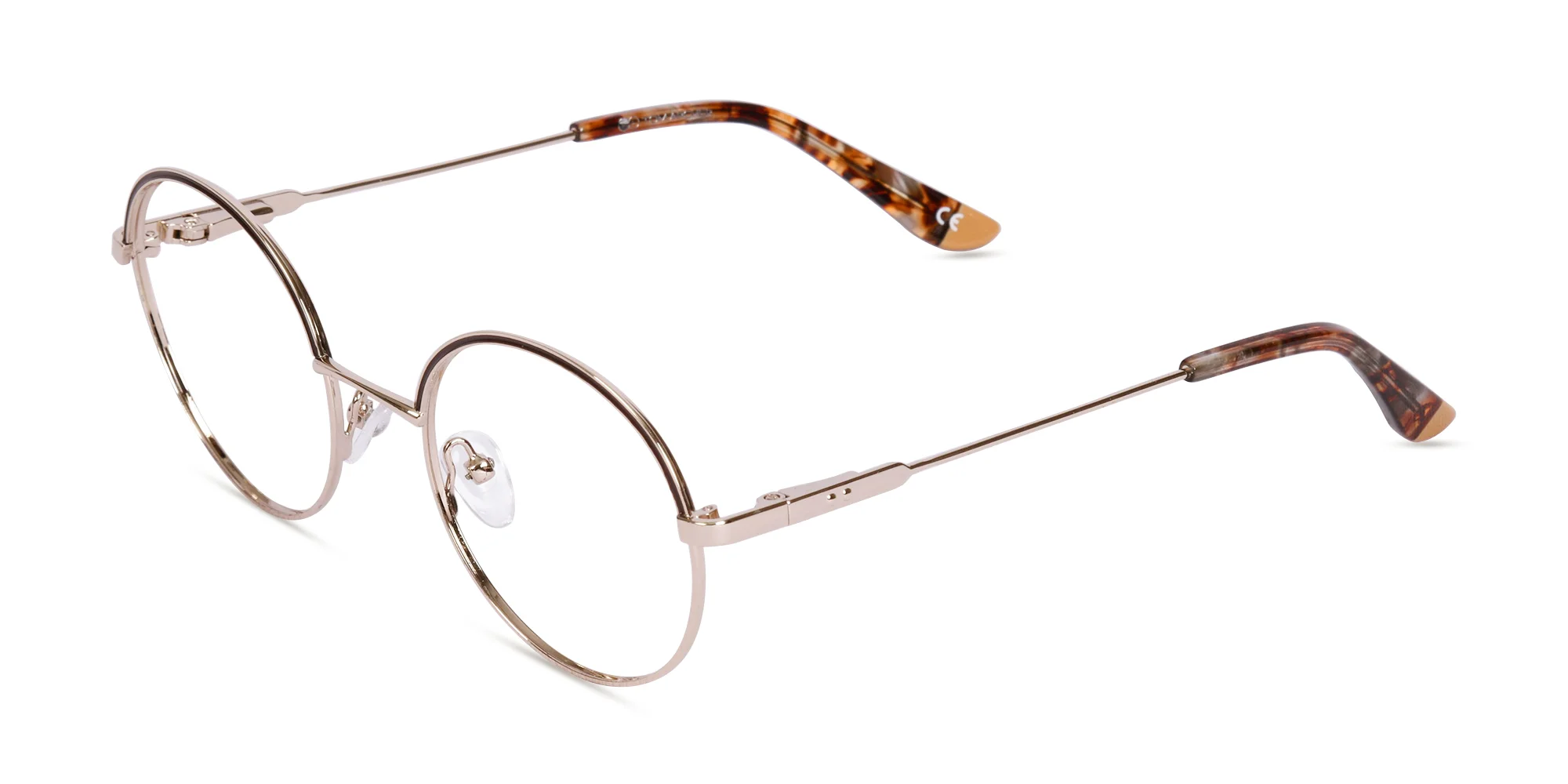 Little Round Glasses In Metal-3