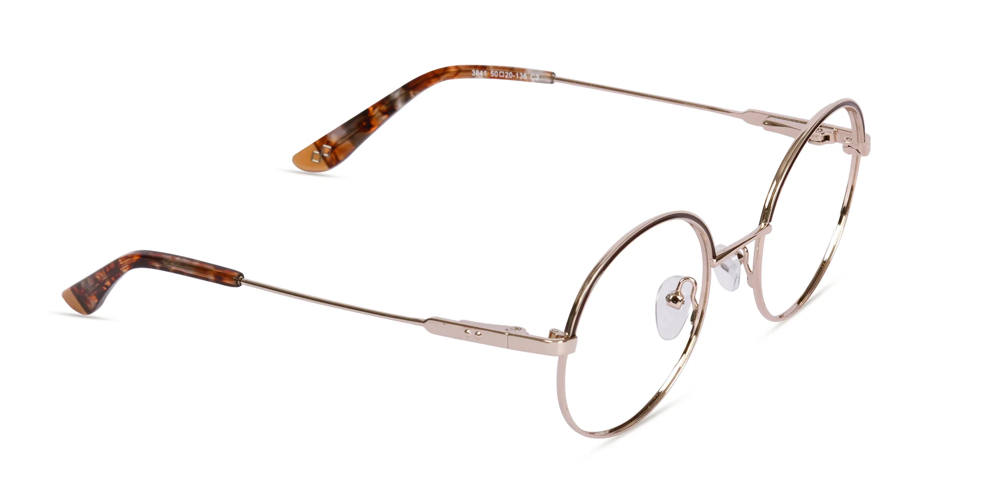 Little Round Glasses In Metal-2
