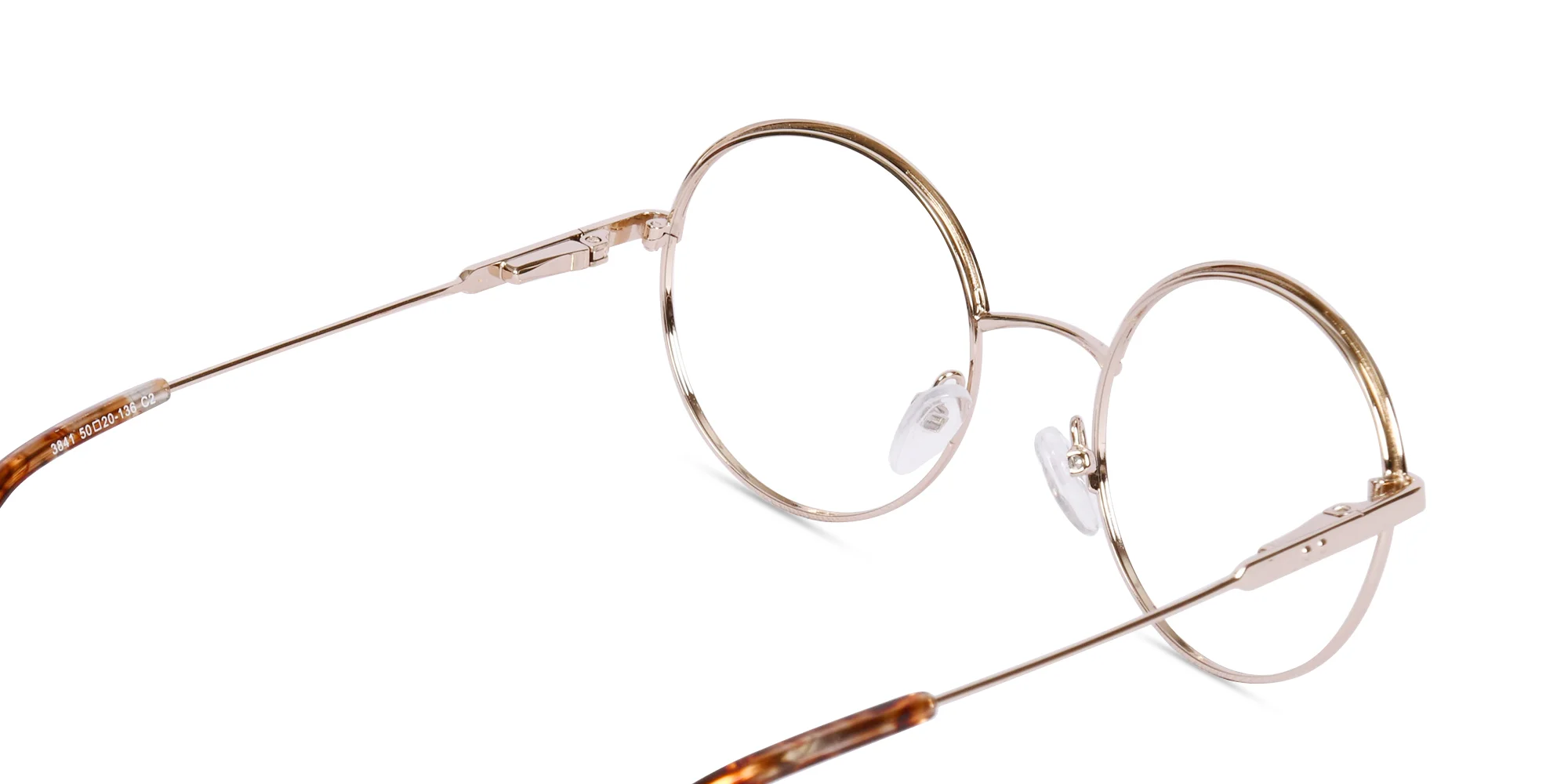 Little Round Glasses In Metal-5