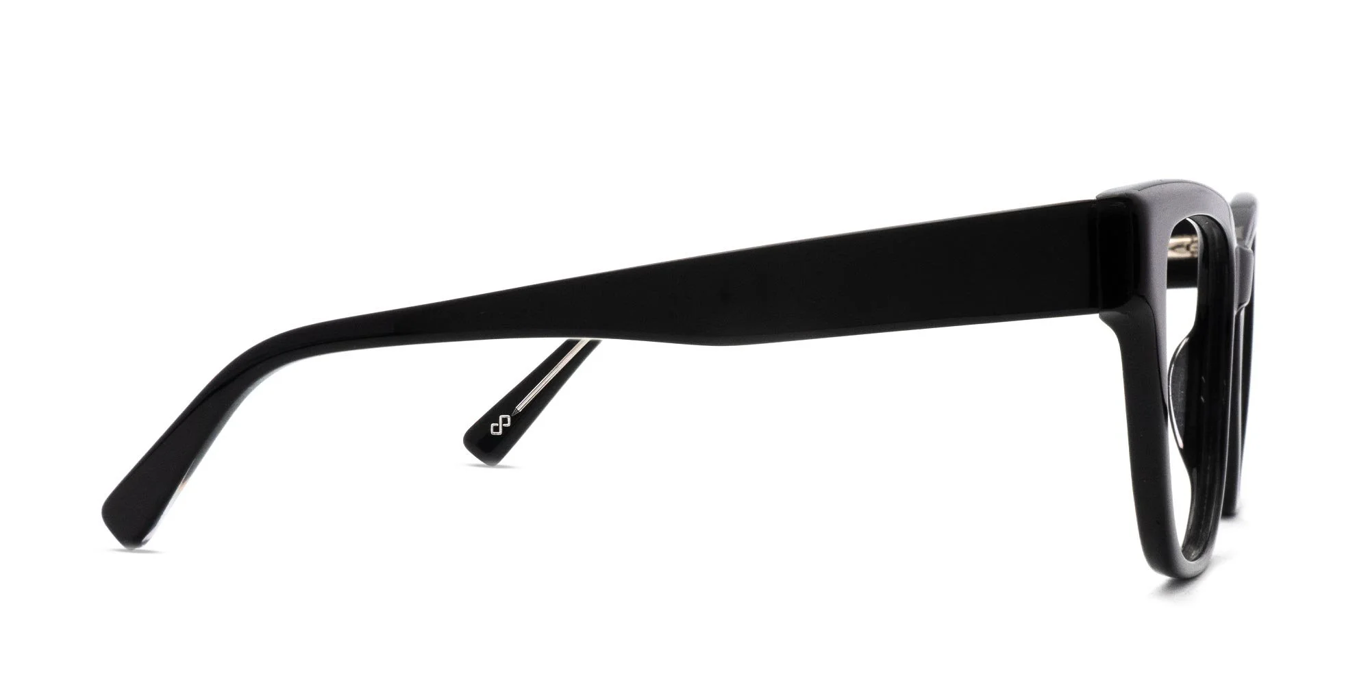 Square Black Sunglasses for Men and Women-2