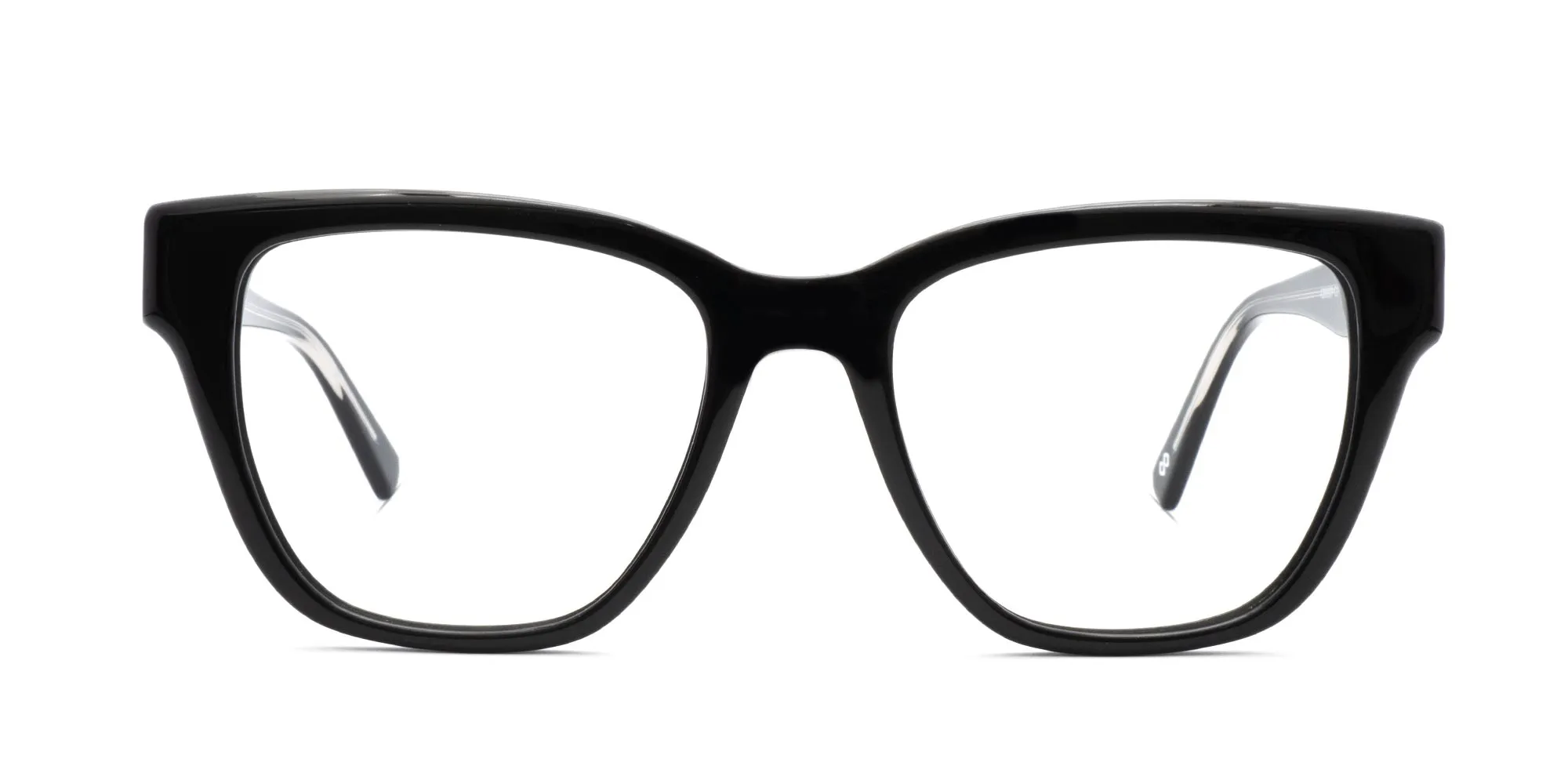 Square Black Sunglasses for Men and Women-2