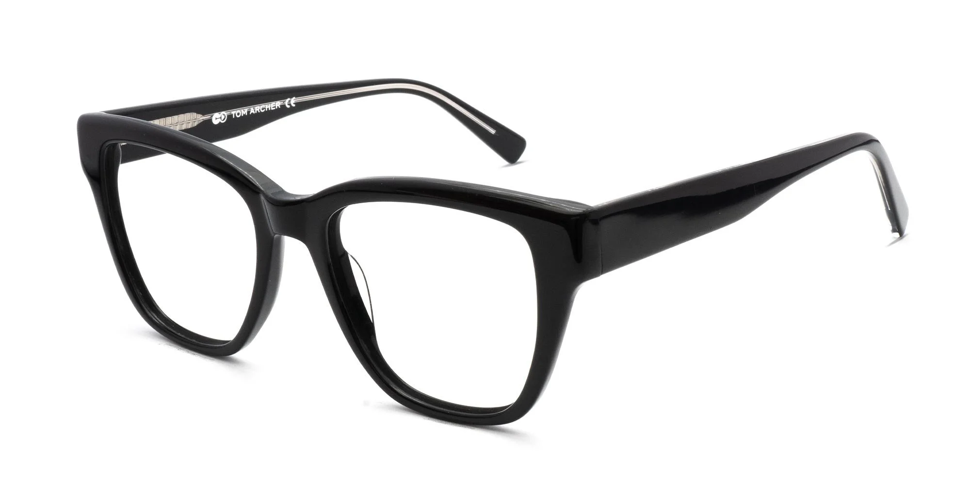 Square Black Sunglasses for Men and Women-2
