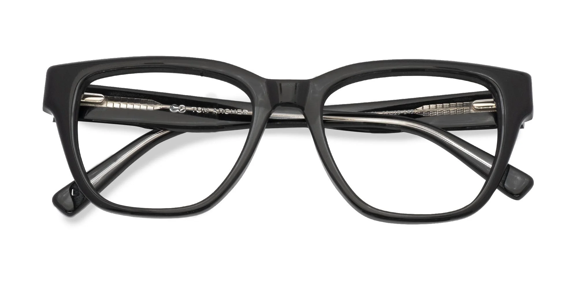 Square Black Sunglasses for Men and Women-2