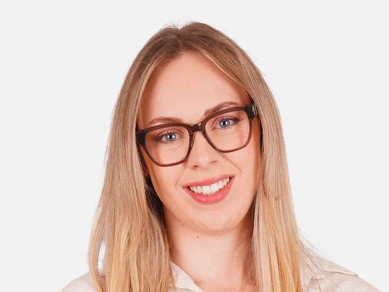 Crystal Grey Designer Square Glasses-2